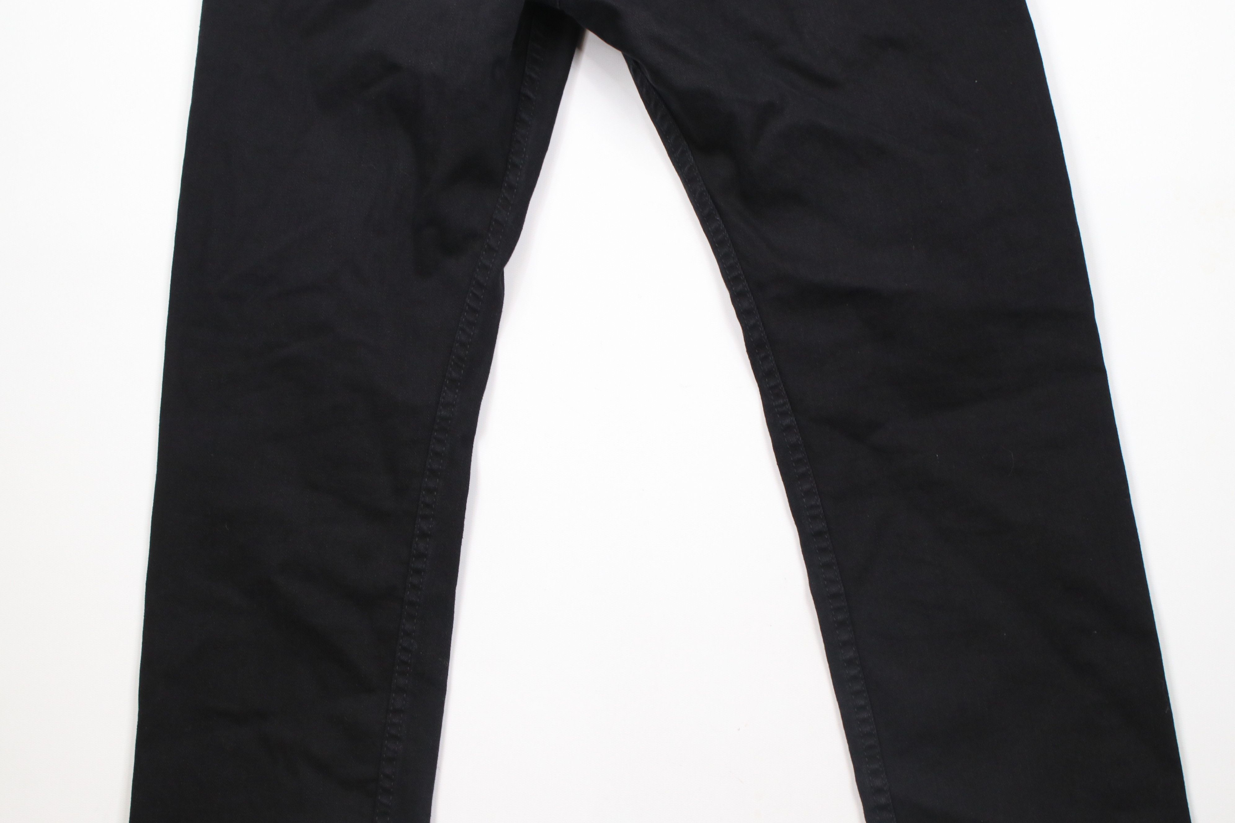 Levi's × Vintage Vintage Y2K Levis 502 Stretch Tapered Leg Denim Jeans Black Size US 32 / EU 48 - 12 Thumbnail