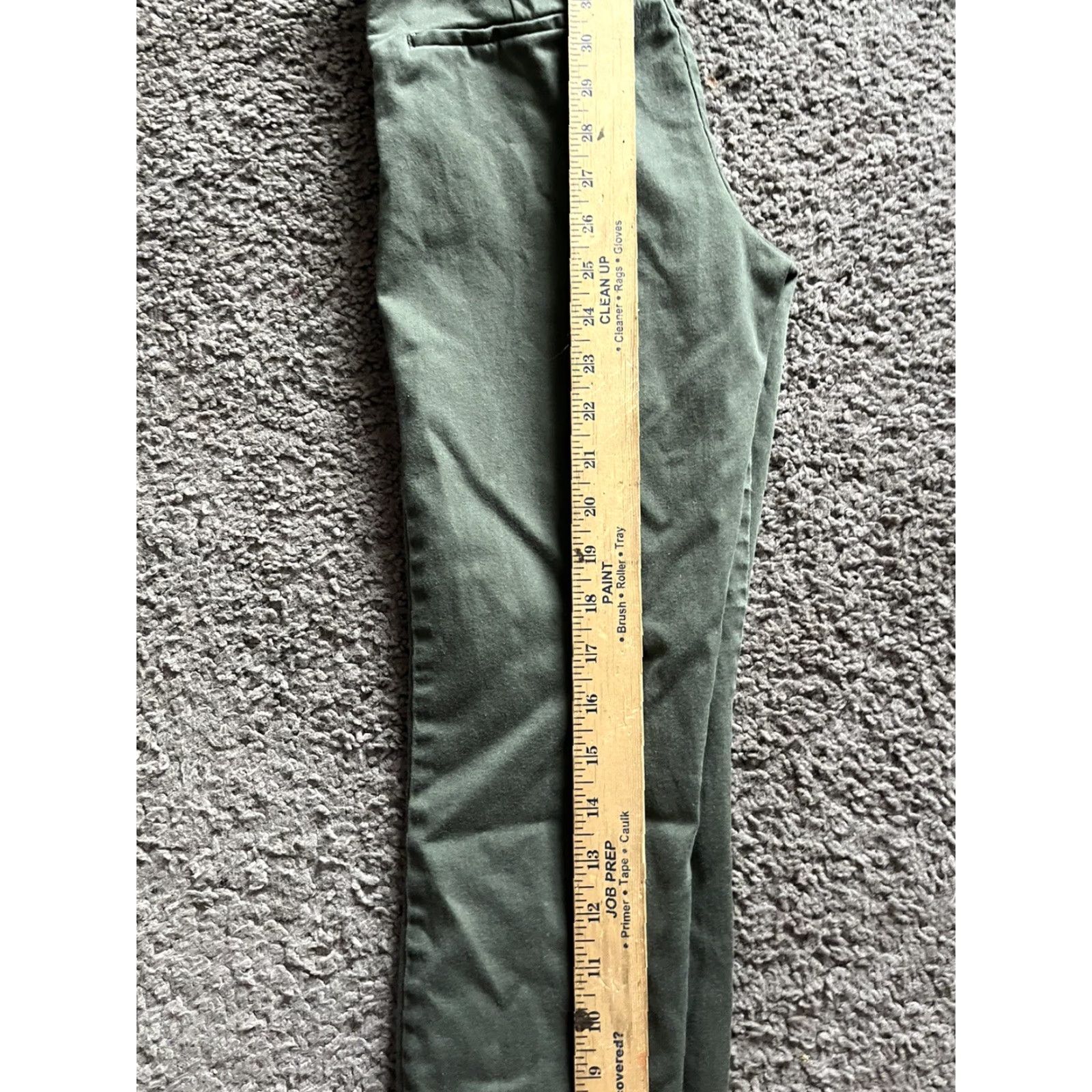 H&M H&M Dress Pants Women 2 Olive Green Dress Pants Adult Regular Ankle Zip Side Pull On Slim Fit Women's Pants 2 Midsummer? Size 26" / US 2 / IT 38 - 6 Thumbnail