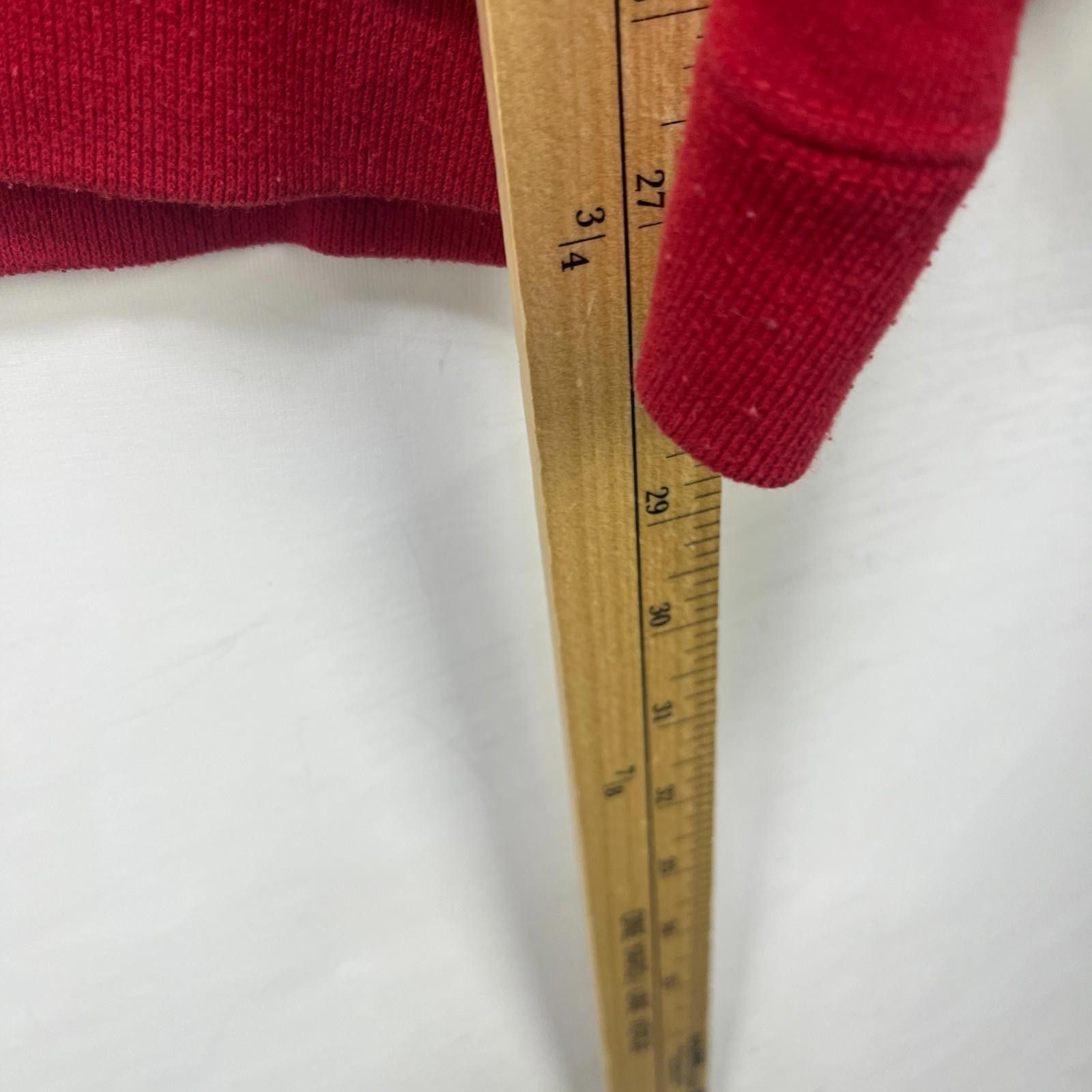 Russell Athletic Vintage 90s Russell Athletic Blank Sweatshirt Red Large Size US L / EU 52-54 / 3 - 6 Thumbnail