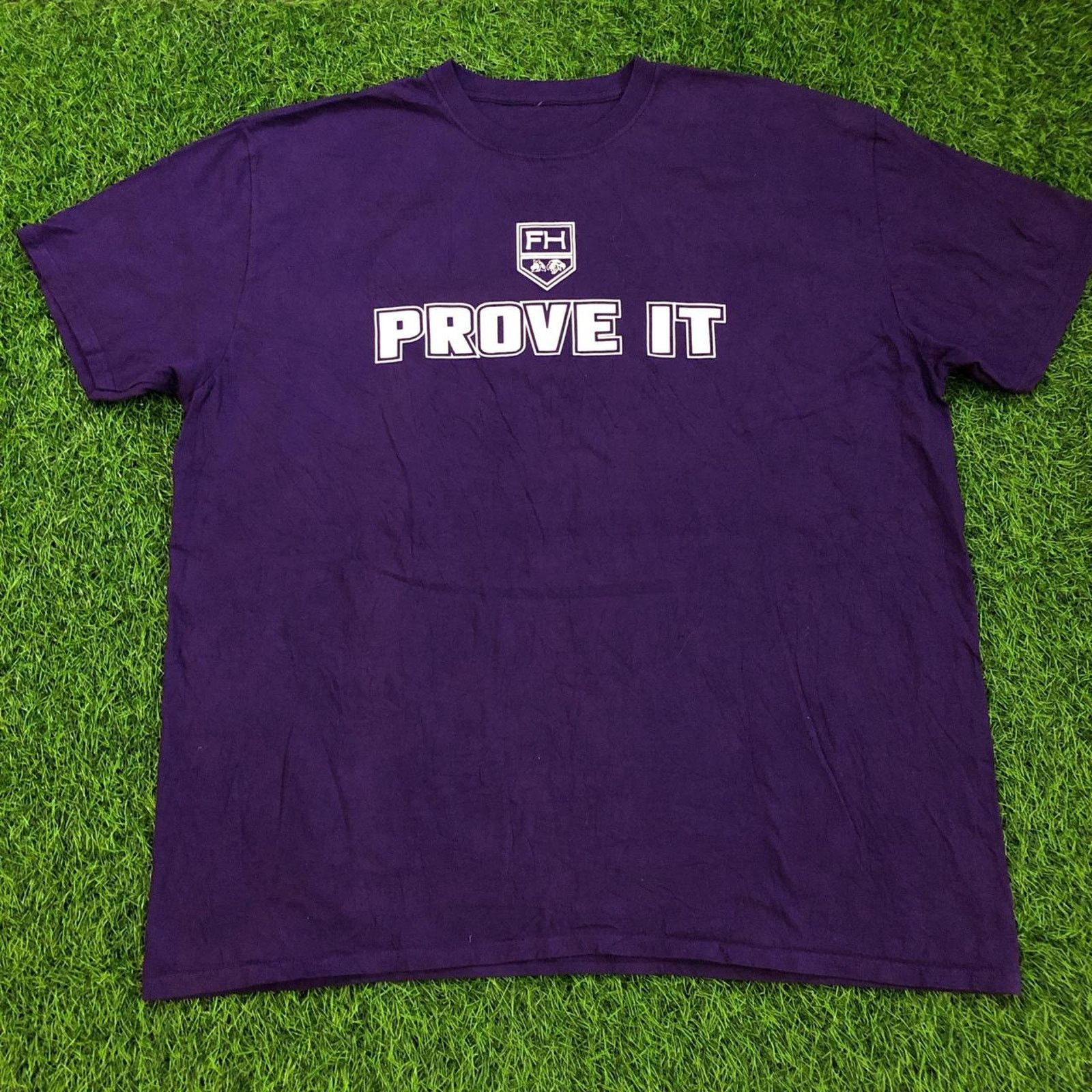 Other Purple FH ‘Prove It’ Graphic Quote Tee Size US XXL / EU 58 / 5 - 1 Thumbnail
