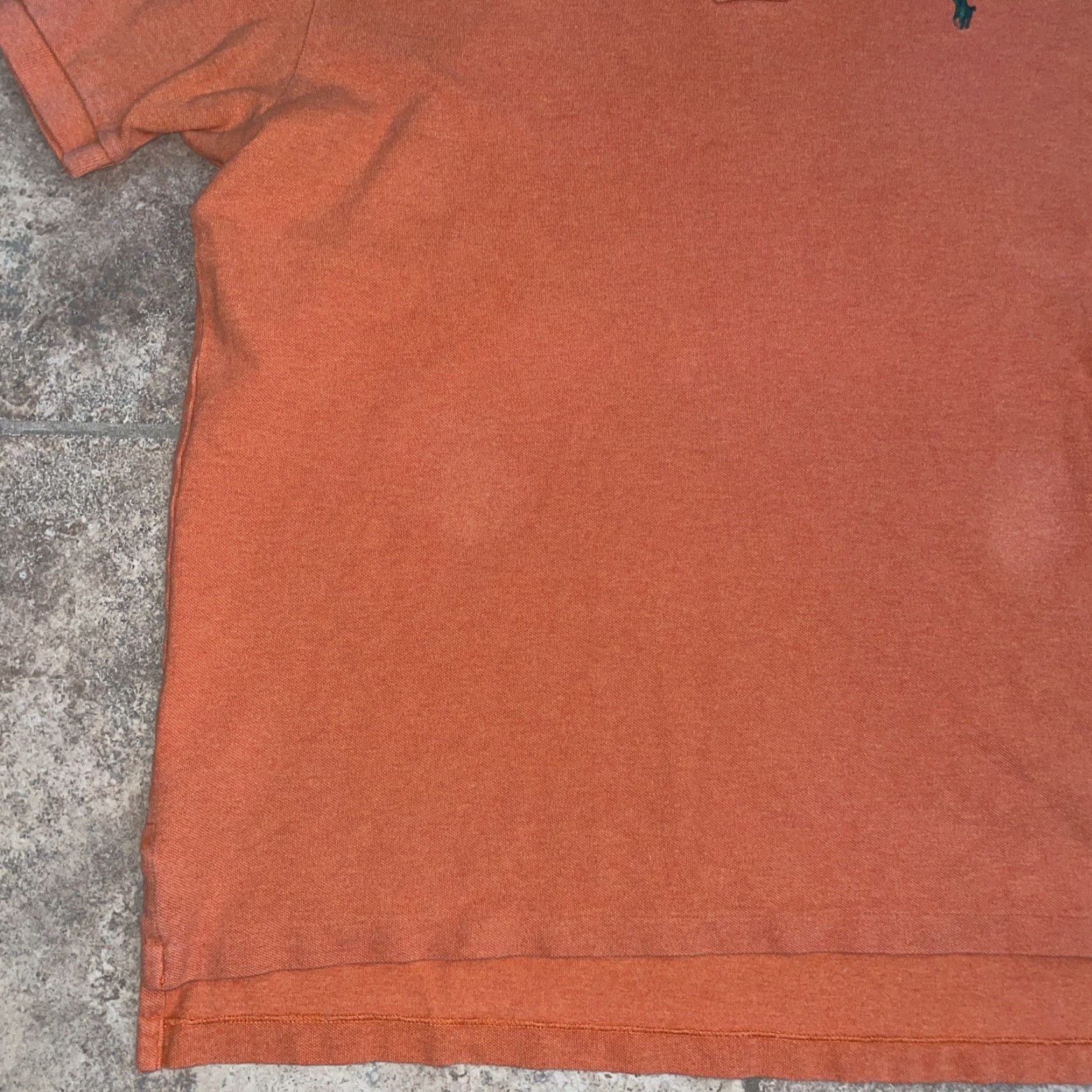 Polo Ralph Lauren Polo Ralph Lauren Shirt Mens XL Orange Button-Down Short Sleeve Polo Ralph Lauren Half Button Down Shirt XL Mens Color Orange Button-Up Shirt Size US XL / EU 56 / 4 - 3 Thumbnail