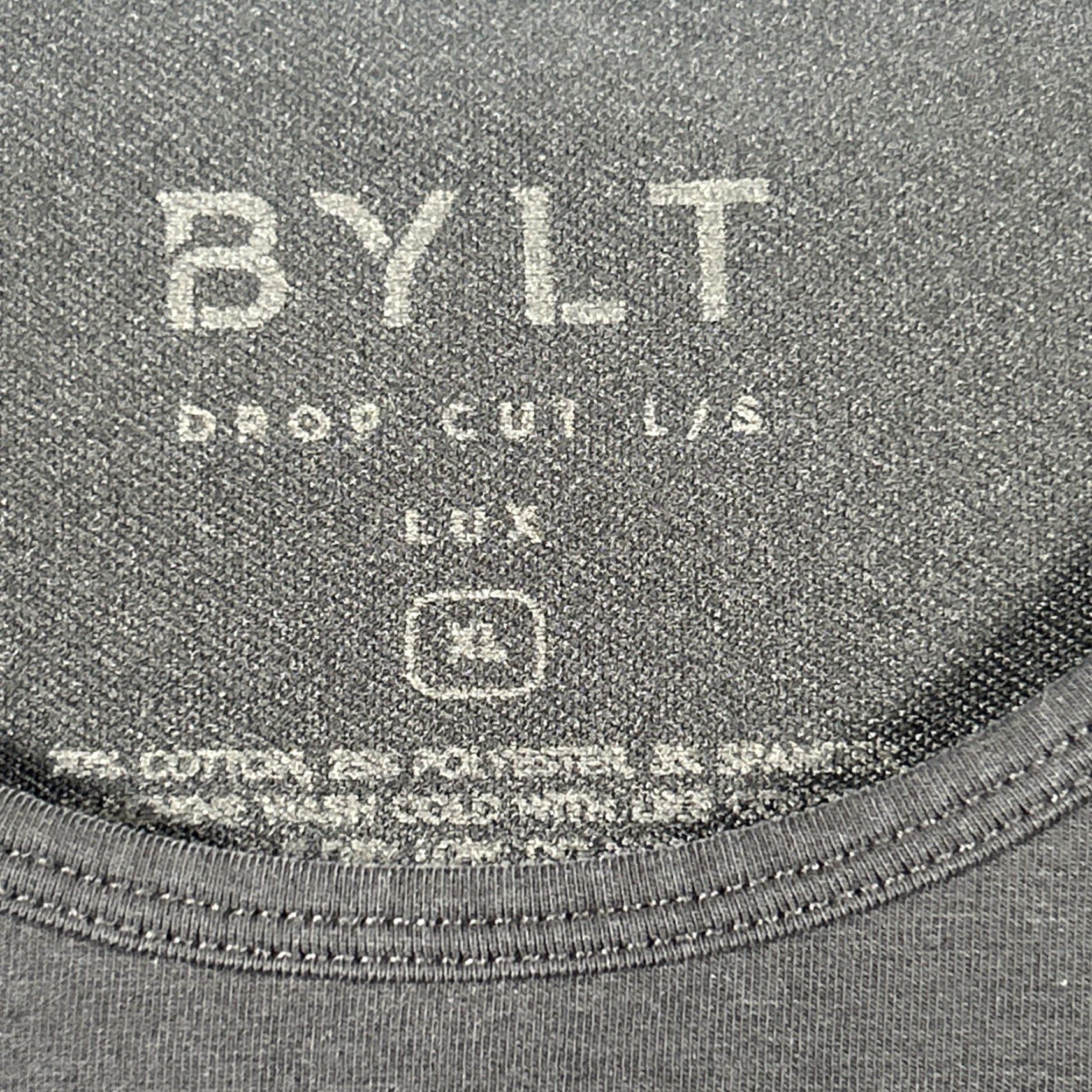 Vintage BYLT Shirt L/S Lux Performance Stretch Black Crew Neck Mens XL Size US XL / EU 56 / 4 - 3 Thumbnail