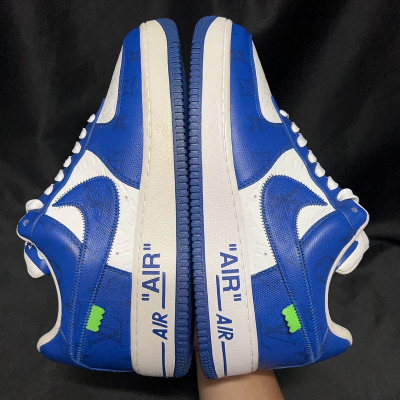 Louis Vuitton Louis Vuitton x Nike Air Force 1 Low Sneakers -2505 Size US 9 / EU 42 - 8 Thumbnail