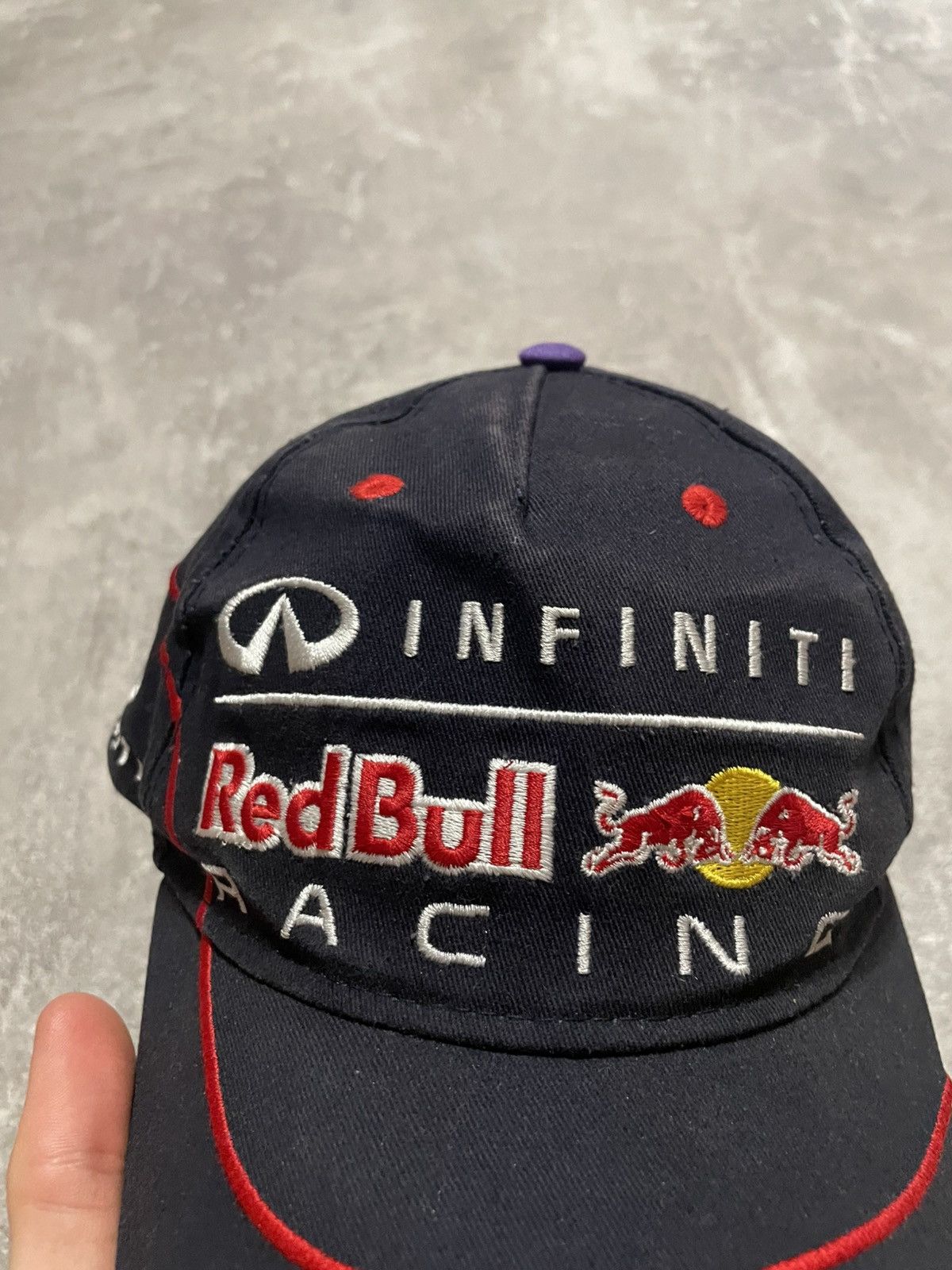 Red Bull × Vintage Vintage Infiniti Red Bull Racing Cap Hat Size ONE SIZE - 3 Thumbnail