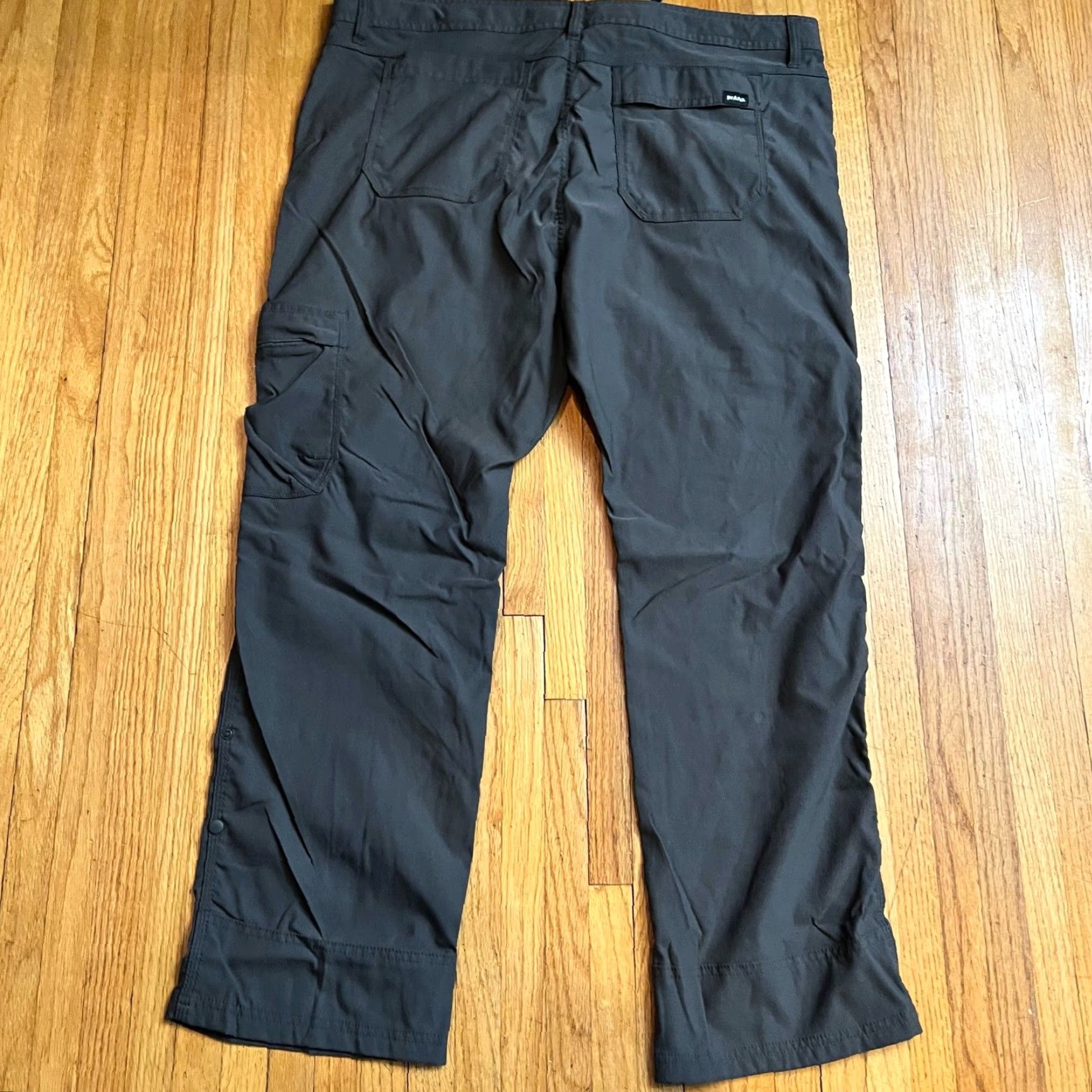 Prana Prana Pants Mens 40 STRETCH ZION II Regular Fit Cargo Gray Mens Size US 40 / EU 56 - 4 Thumbnail