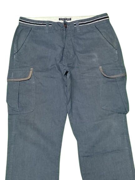 Japanese Brand × Vintage ANOTHER SIDE SQUARE CARGO PANTS BONDAGE Size US 33 - 2 Thumbnail