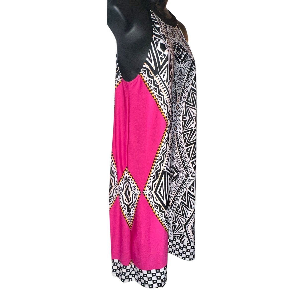 Venus Venus geometric print high neck sleeveless dress Size M / US 6-8 / IT 42-44 - 3 Thumbnail