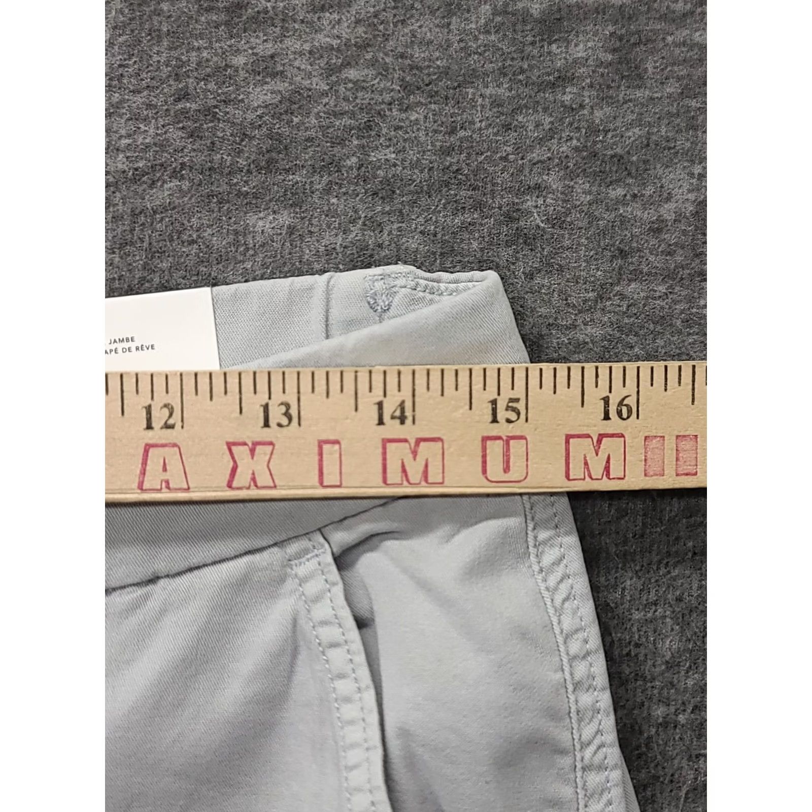 American Eagle Outfitters VINTAGE American Eagle Pants Womens 6x29 Dreamy Drape Baggy Wide Leg Mid Rise Stretch Gray Lyocell Spandex Twill Cargo 90s Womens Size 28" / US 6 / IT 42 - 3 Thumbnail