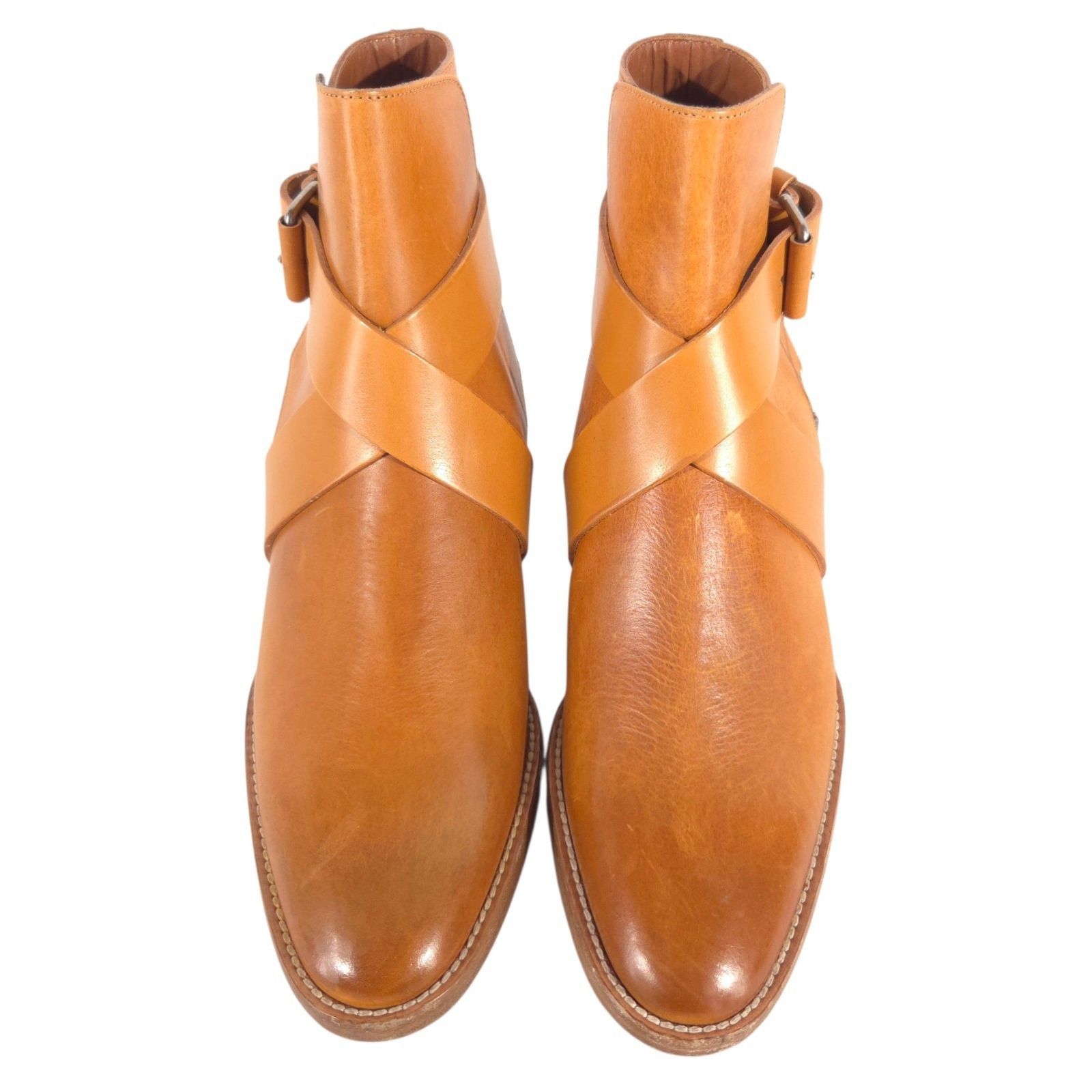 Balmain Balmain Ranger Buckle Leather Ankle Boots US 9 EU 39 Womens Size US 9 / IT 39 - 2 Thumbnail