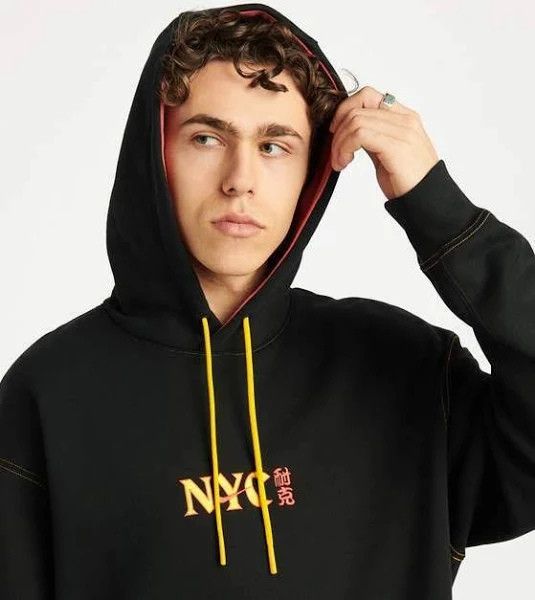 Nike Nike "Chinatown NYC" Athletic Hoodie Size US S / EU 44-46 / 1 - 1 Thumbnail
