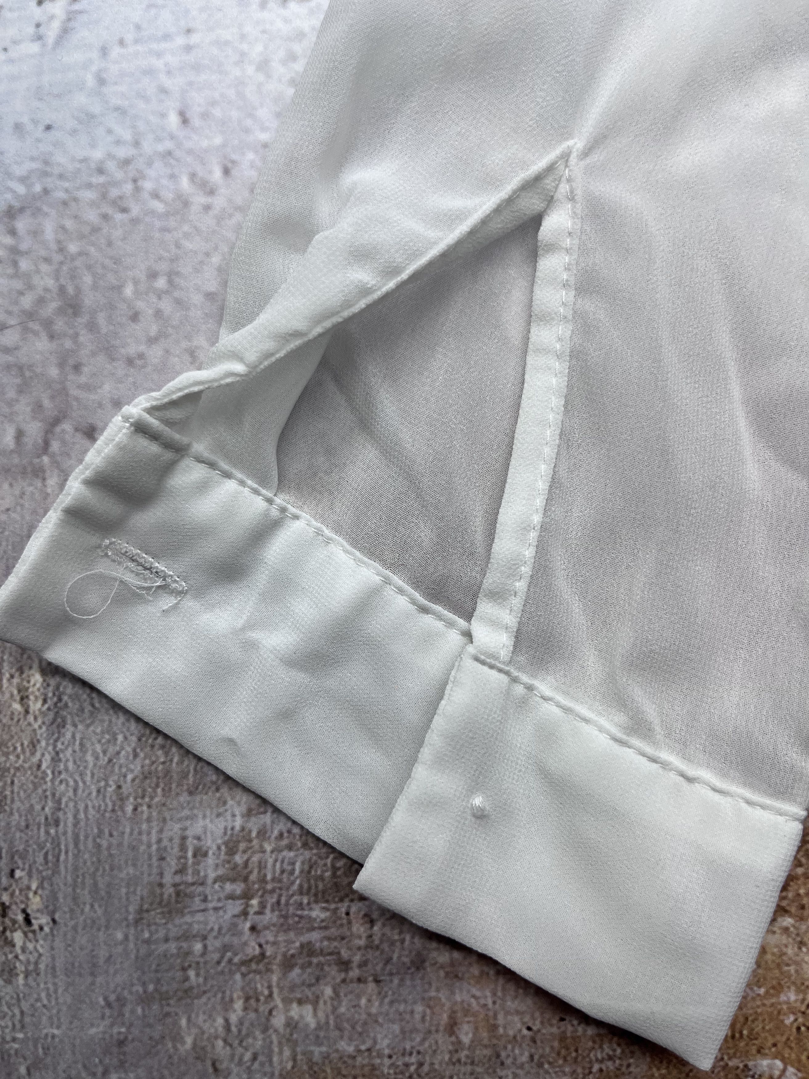 Vintage Vintage Mesh Blouse Long Sleeve Women’s Size S/M Size S / US 4 / IT 40 - 9 Thumbnail