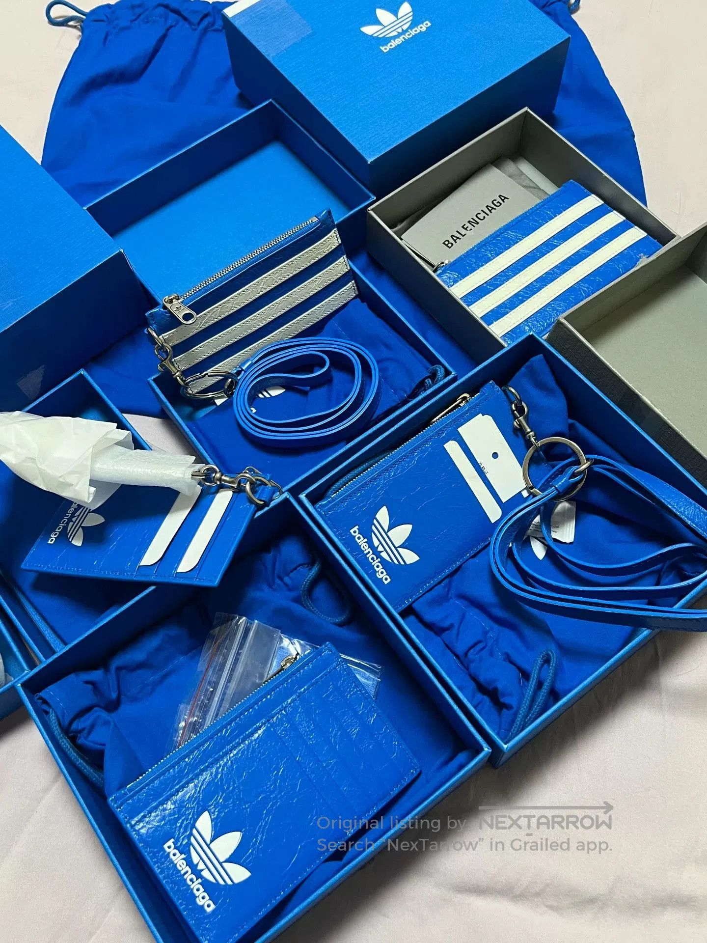 Balenciaga Balenciaga x Adidas Card Holder. Size ONE SIZE - 2 Thumbnail