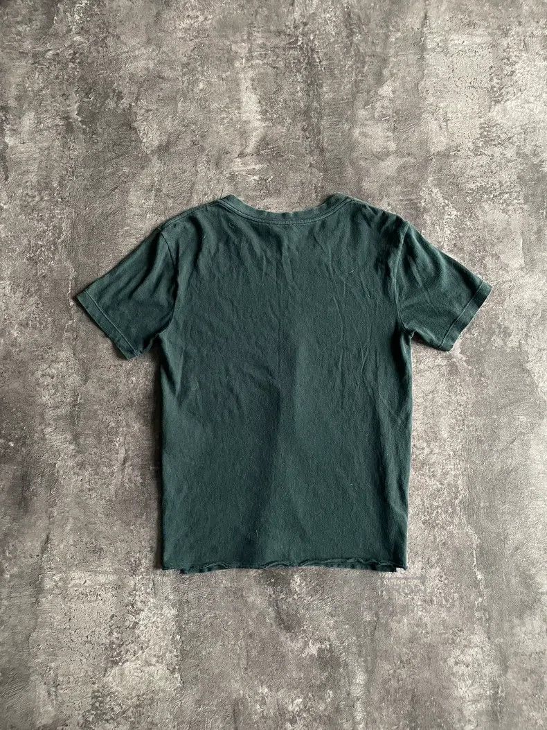 Saint Laurent Paris Saint Laurent Paris Washed Distressed Light Grey T-Shirt Size US XS / EU 42 / 0 - 2 Thumbnail