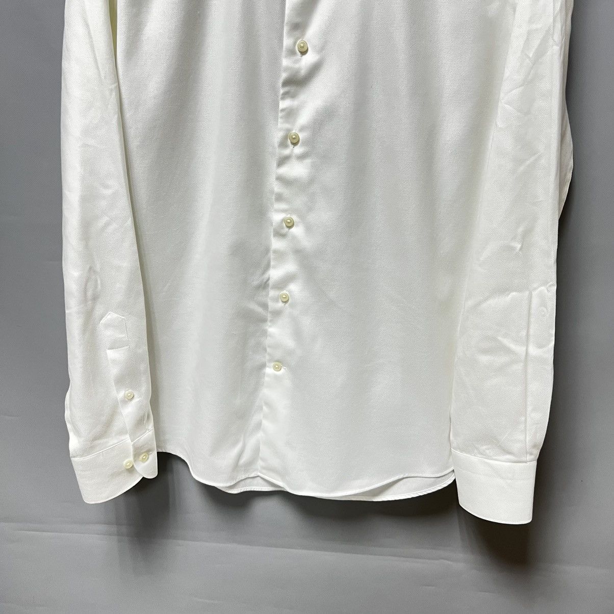 Suitsupply Suitsupply Traveller Shirt White Men’s Slim Fit Size US L / EU 52-54 / 3 - 7 Thumbnail