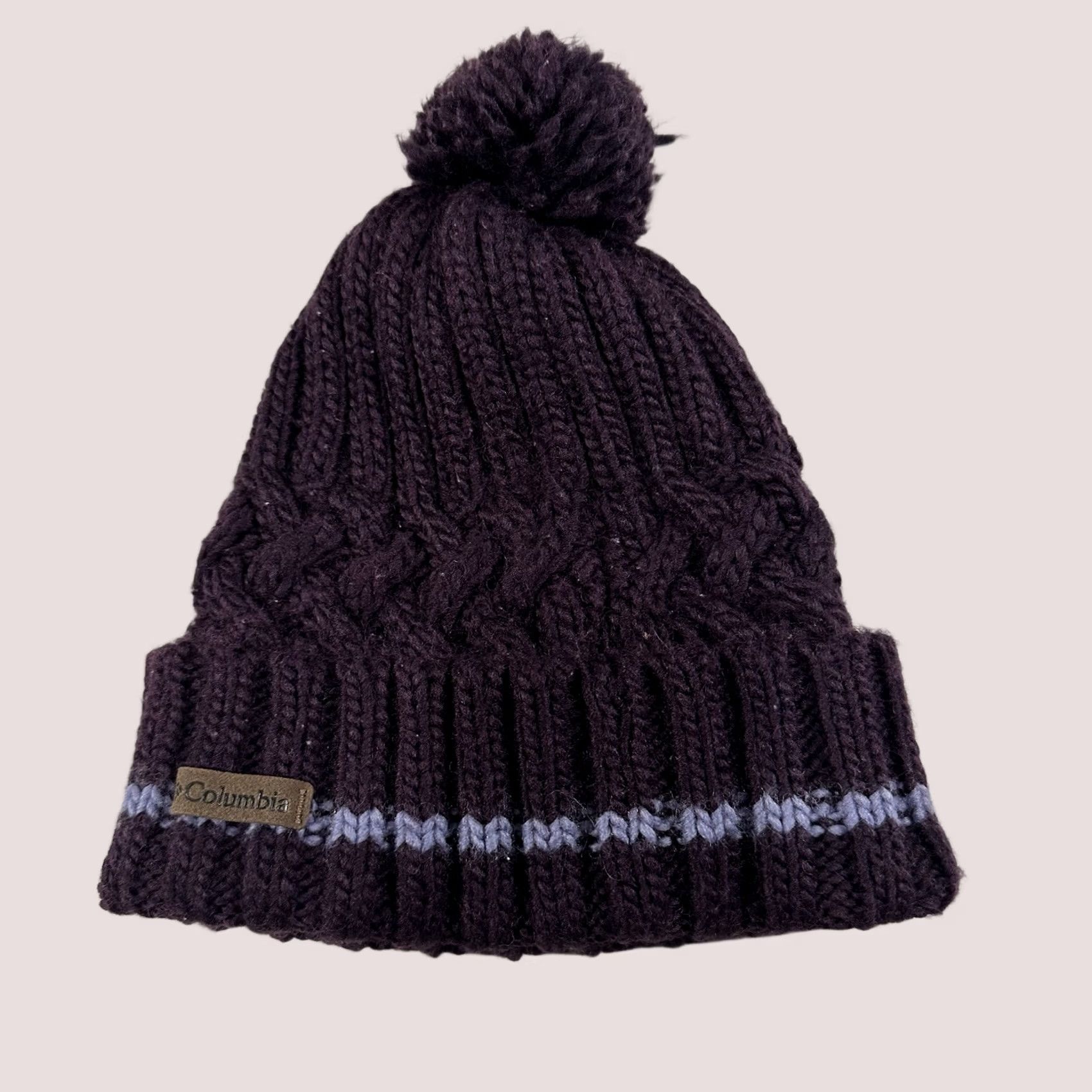 Vintage L.L. Bean Husky Beanie Knit Winter Cap Pom Pom Vintage L.L. Bean Husky Beanie Knit Winter Cap Pom Pom main image 2