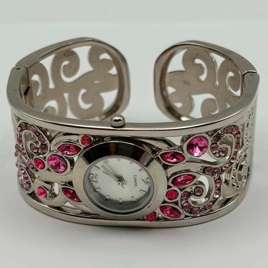 Other Silver Floral Watch Size ONE SIZE - 3 Thumbnail