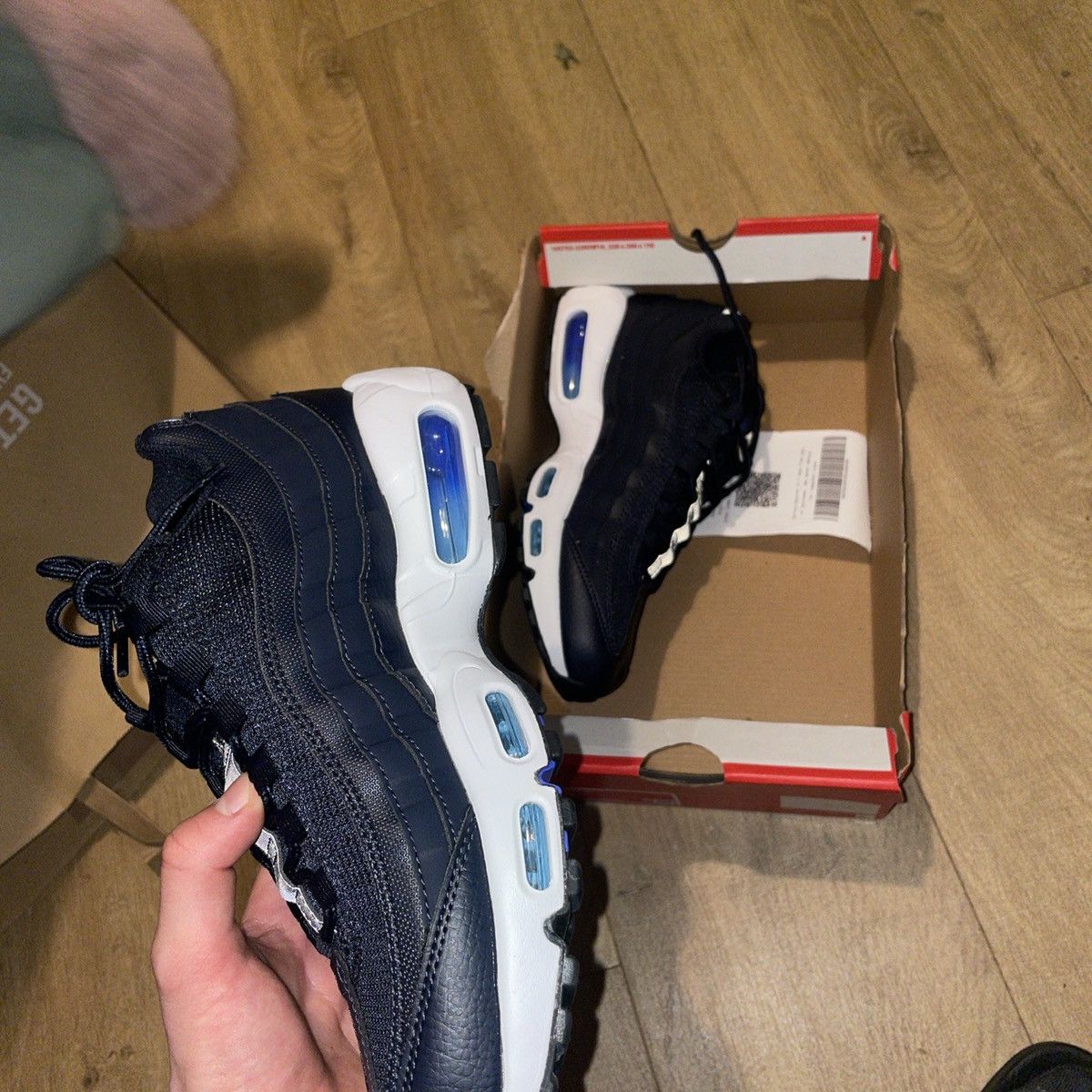 Nike Air max 95 dark obsidian Size US 6.5 / EU 39-40 - 2 Thumbnail