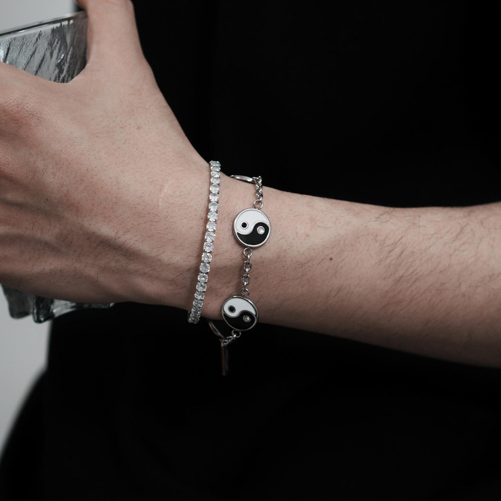 Other Yin Yang Tai Chi Bracelet – Adjustable Couple Style Size ONE SIZE - 1 Thumbnail