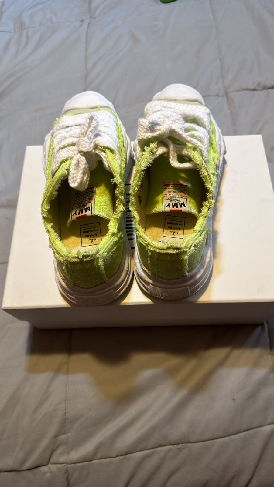 Maison MIHARA YASUHIRO MMY Neon Green Size US 9 / EU 42 - 5 Thumbnail