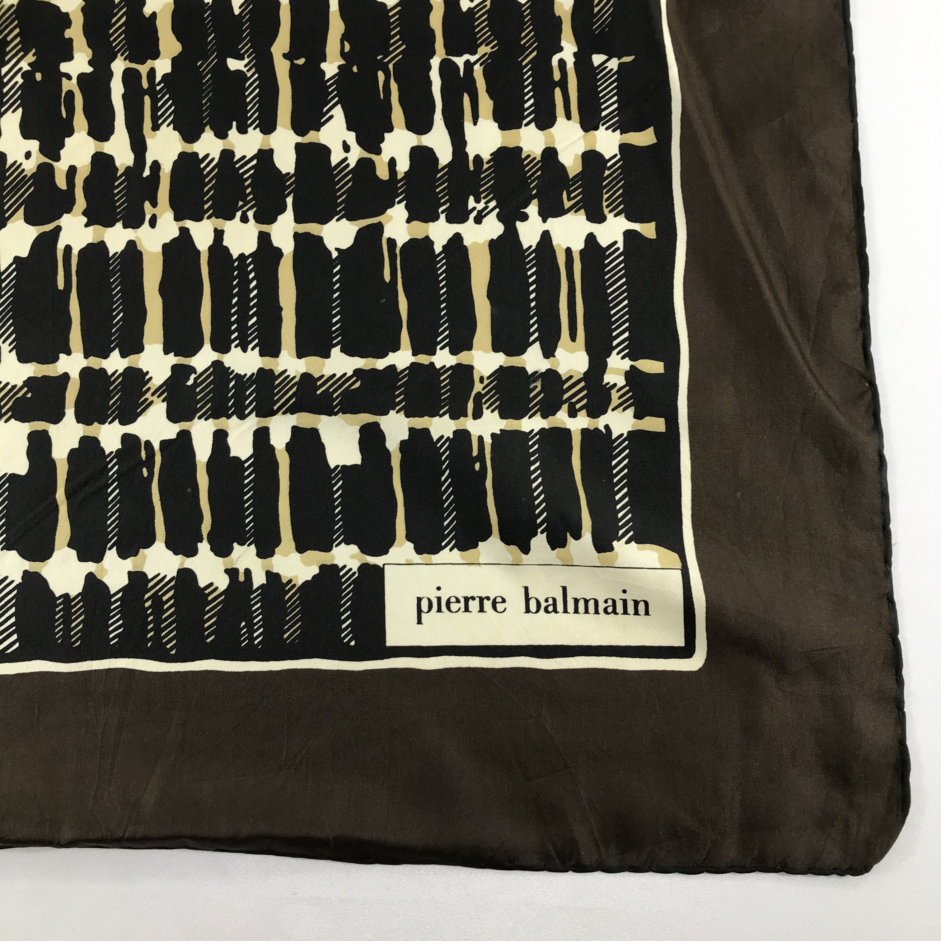 Pierre Balmain Vintage Pierre Balmain Silk Scarf Size ONE SIZE - 4 Thumbnail