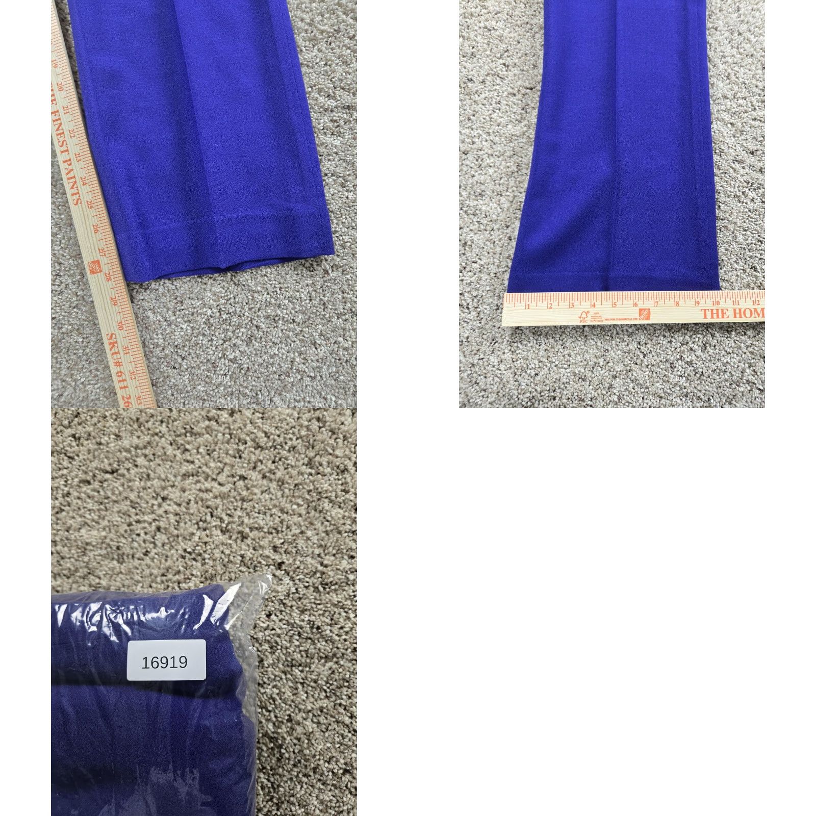 Pendleton VINTAGE Pendleton Dress Pants Womens 14 Petite Purple Wool Straight Leg Made USA Size 36" / US 14 / IT 50 - 8 Thumbnail