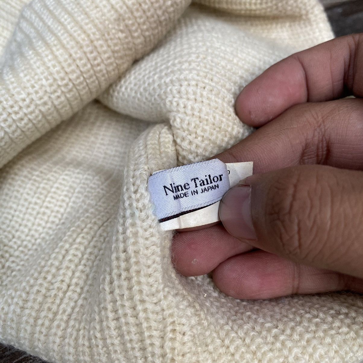 Designer × Japanese Brand NINE TAYLOR UNIQUE BEANIE HATS Size ONE SIZE - 3 Thumbnail