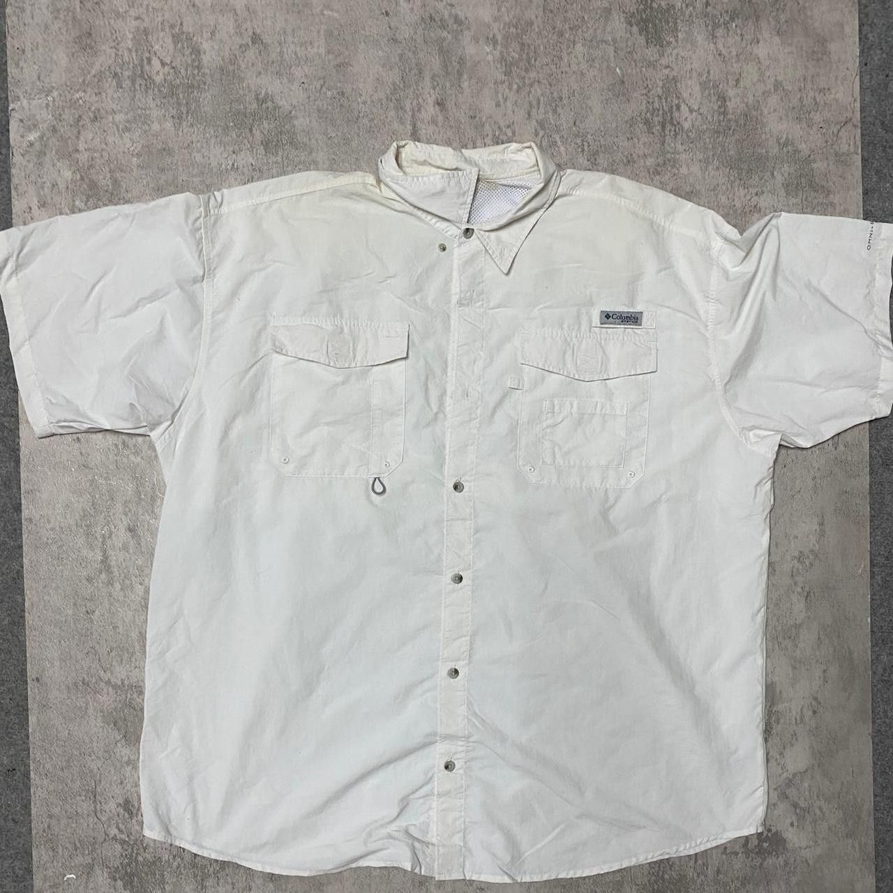 Other Columbia white cotton shirt with a vintage vibe streetwear Size US L / EU 52-54 / 3 - 1 Thumbnail
