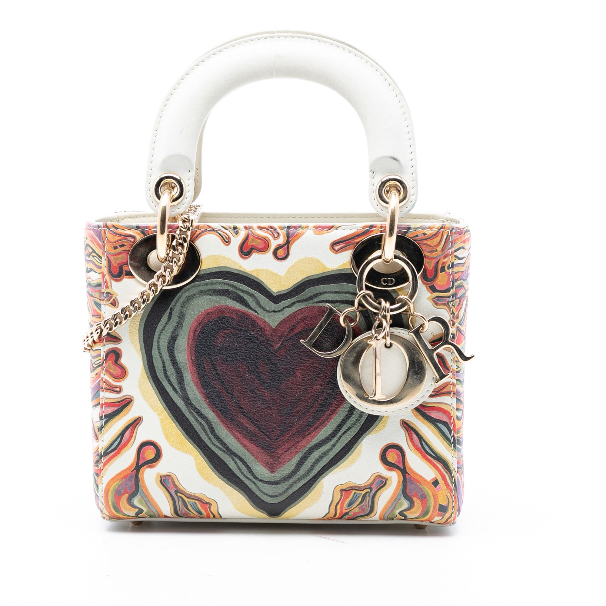 Dior Dior Limited Edition Mini Calfskin Lady DiorAmour Lady Dior Size ONE SIZE - 1 Thumbnail