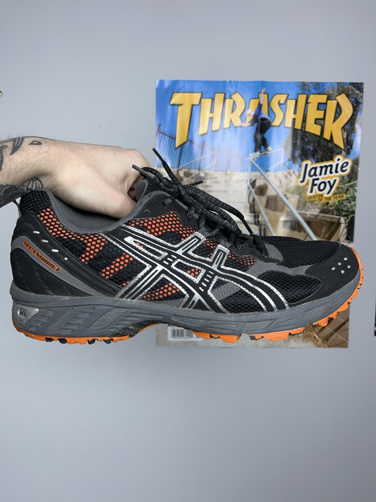 Asics ➕y2k asics gel-enduro 7 gorpcore sneakers hype Size US 10 / EU 43 - 2 Thumbnail