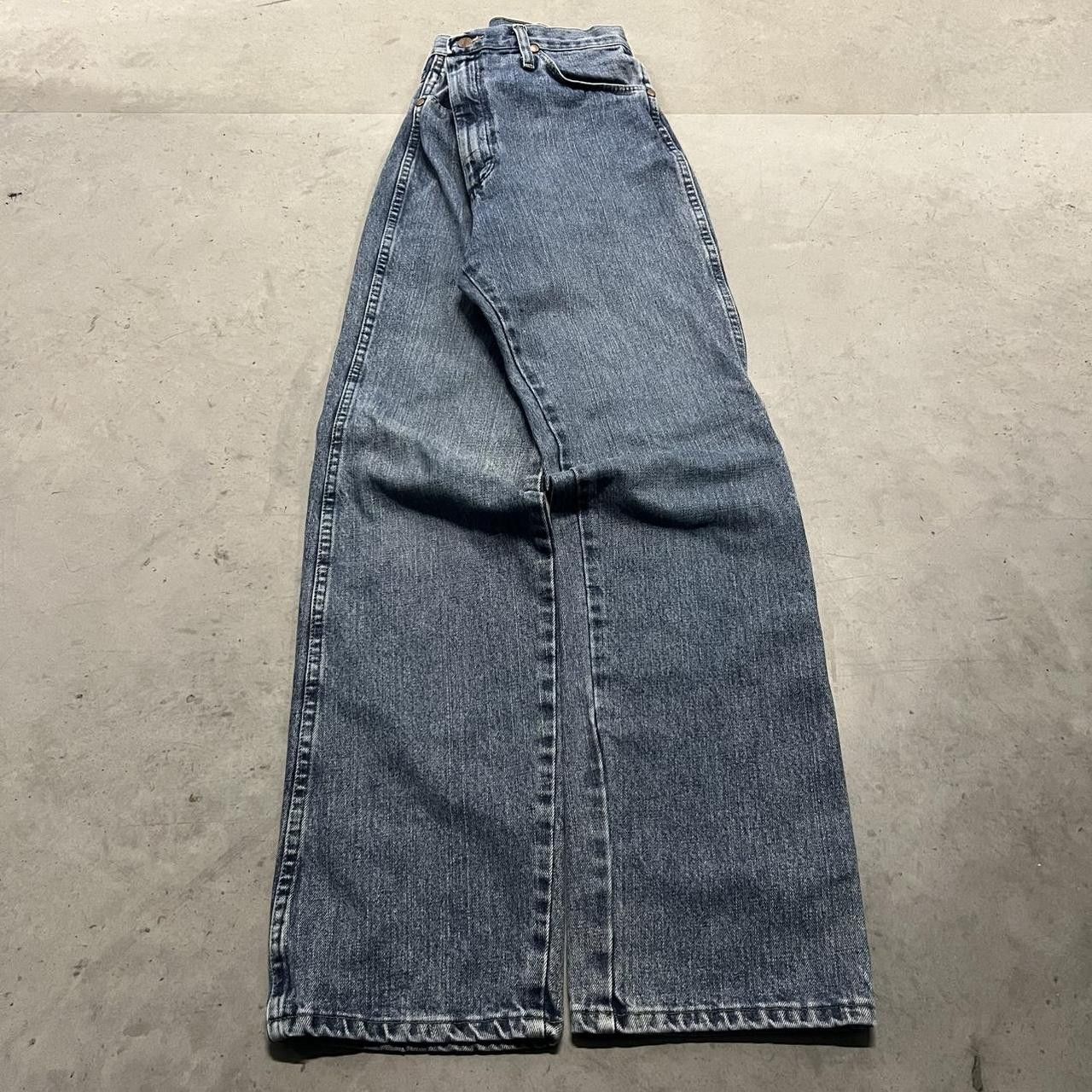 Japanese Brand × Vintage Vintage Y2K/2000s Tall Workwear essential Denim Jeans! Size US 33 - 1 Thumbnail