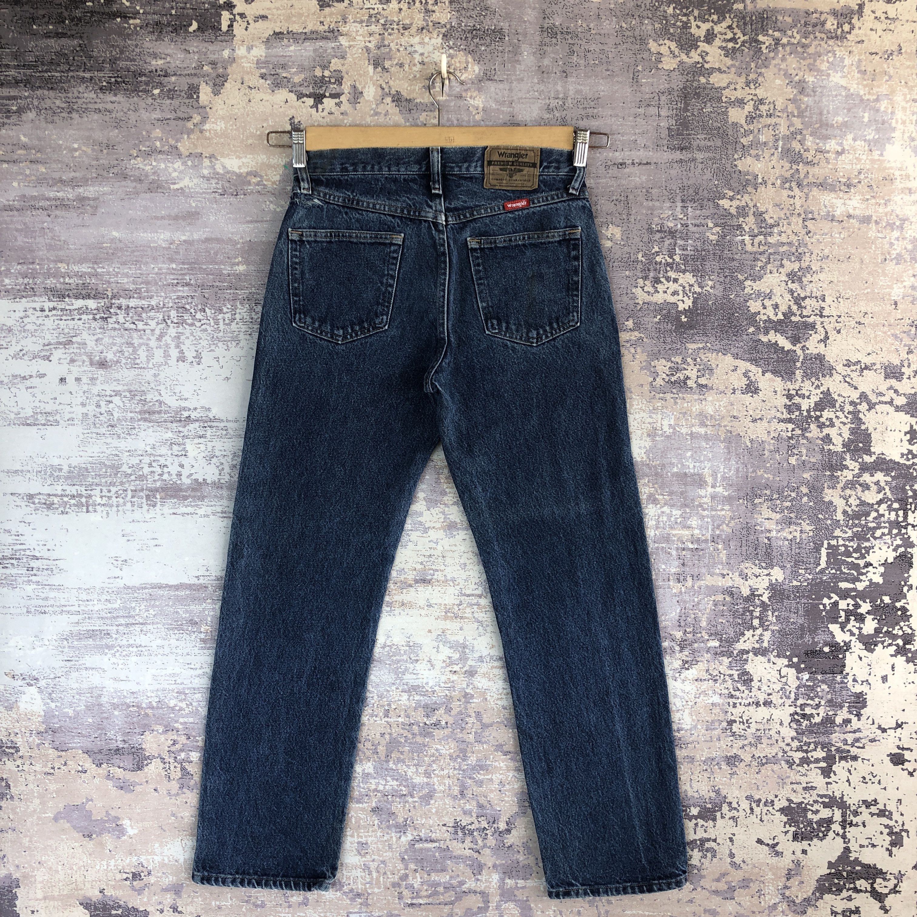 Vintage Vintage Y2K Wrangler Faded Jeans Wrangler Stonewash Denim Size 28" / US 6 / IT 42 - 2 Thumbnail