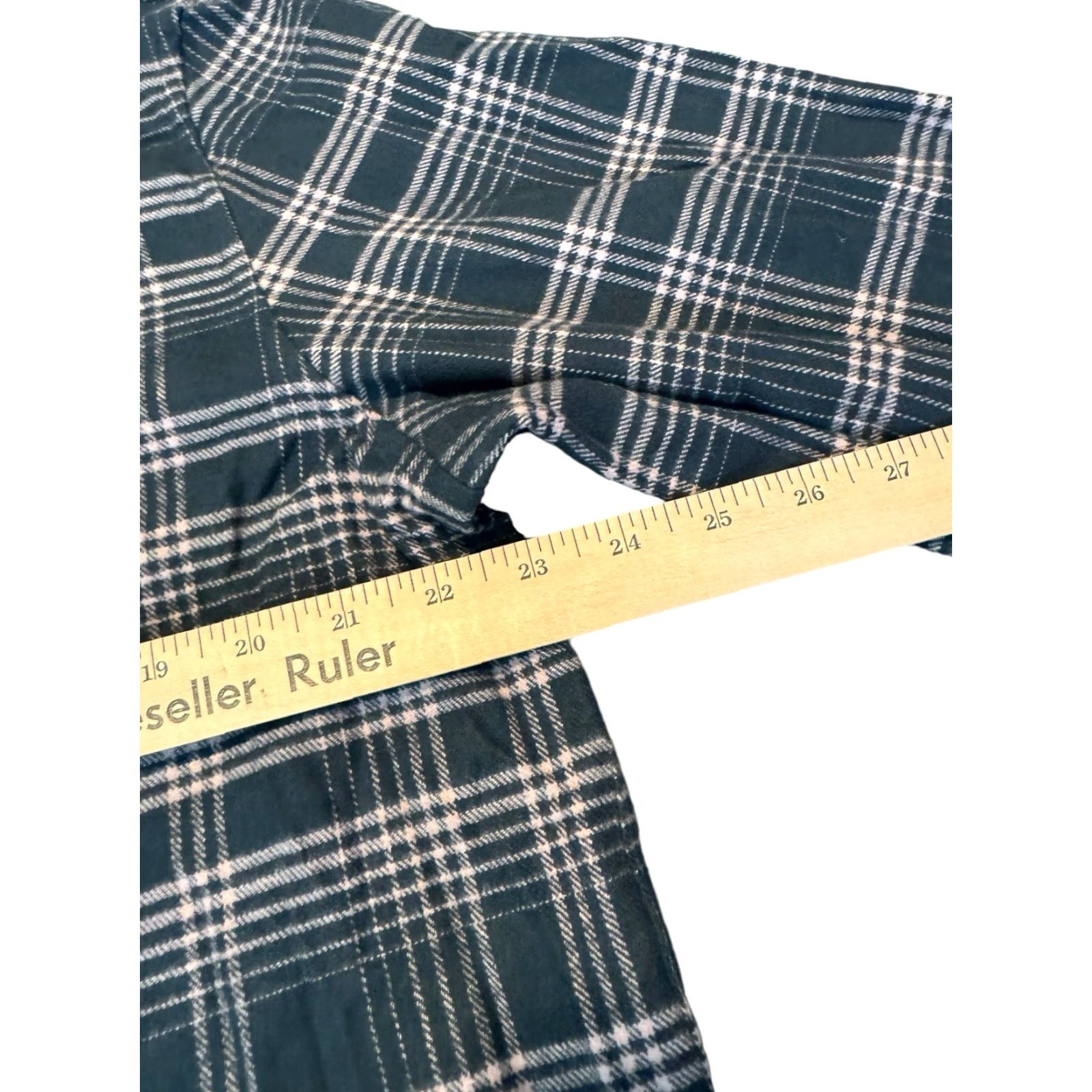 Theory Theory Button-Down Shirt Mens XL Twill Flannel Charcoal Dusty Orchid Size US XL / EU 56 / 4 - 6 Thumbnail