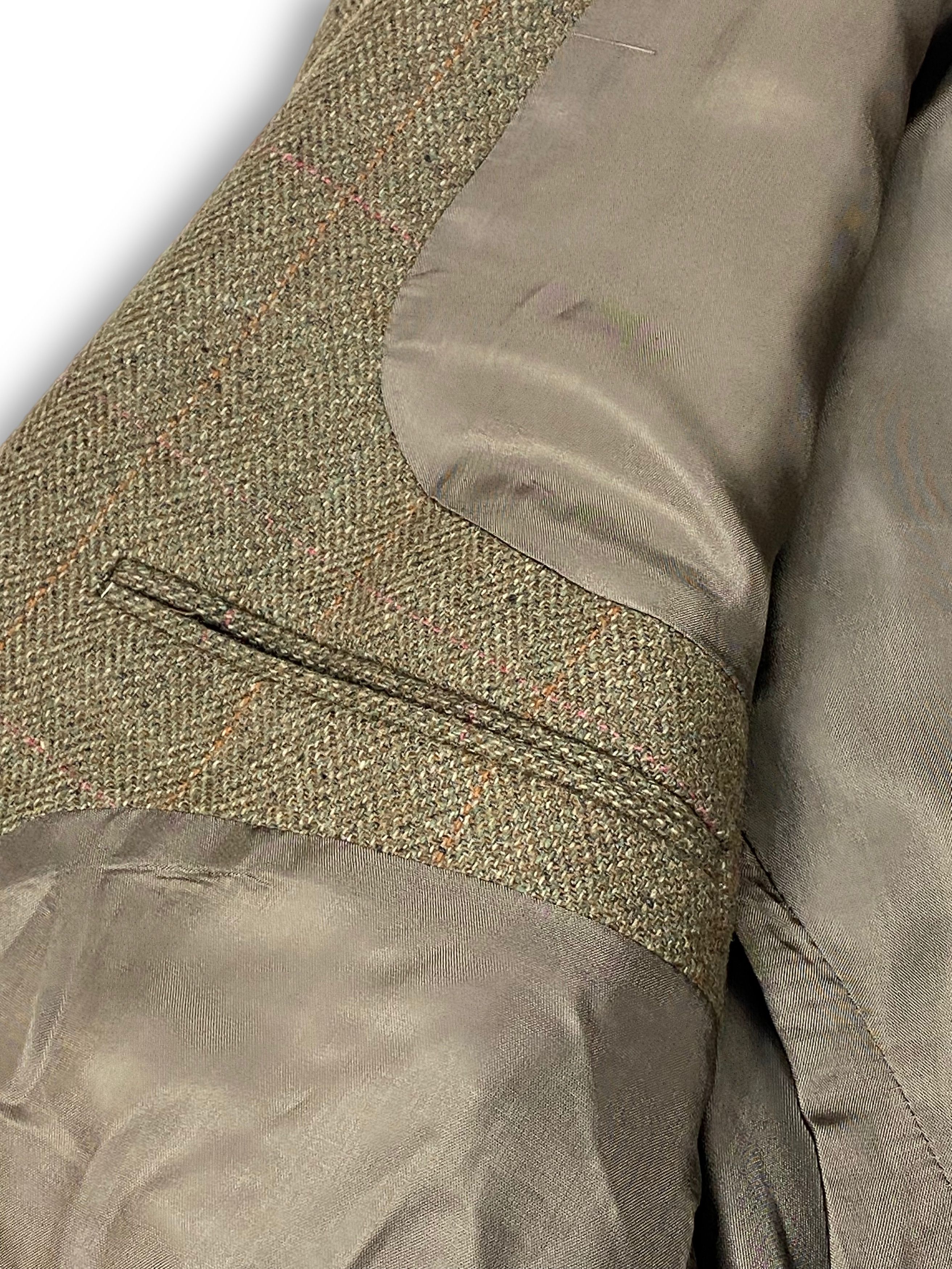 Vintage Vintage SKOPES Light Brown Tweed Blazer M571 Size 42S - 10 Thumbnail