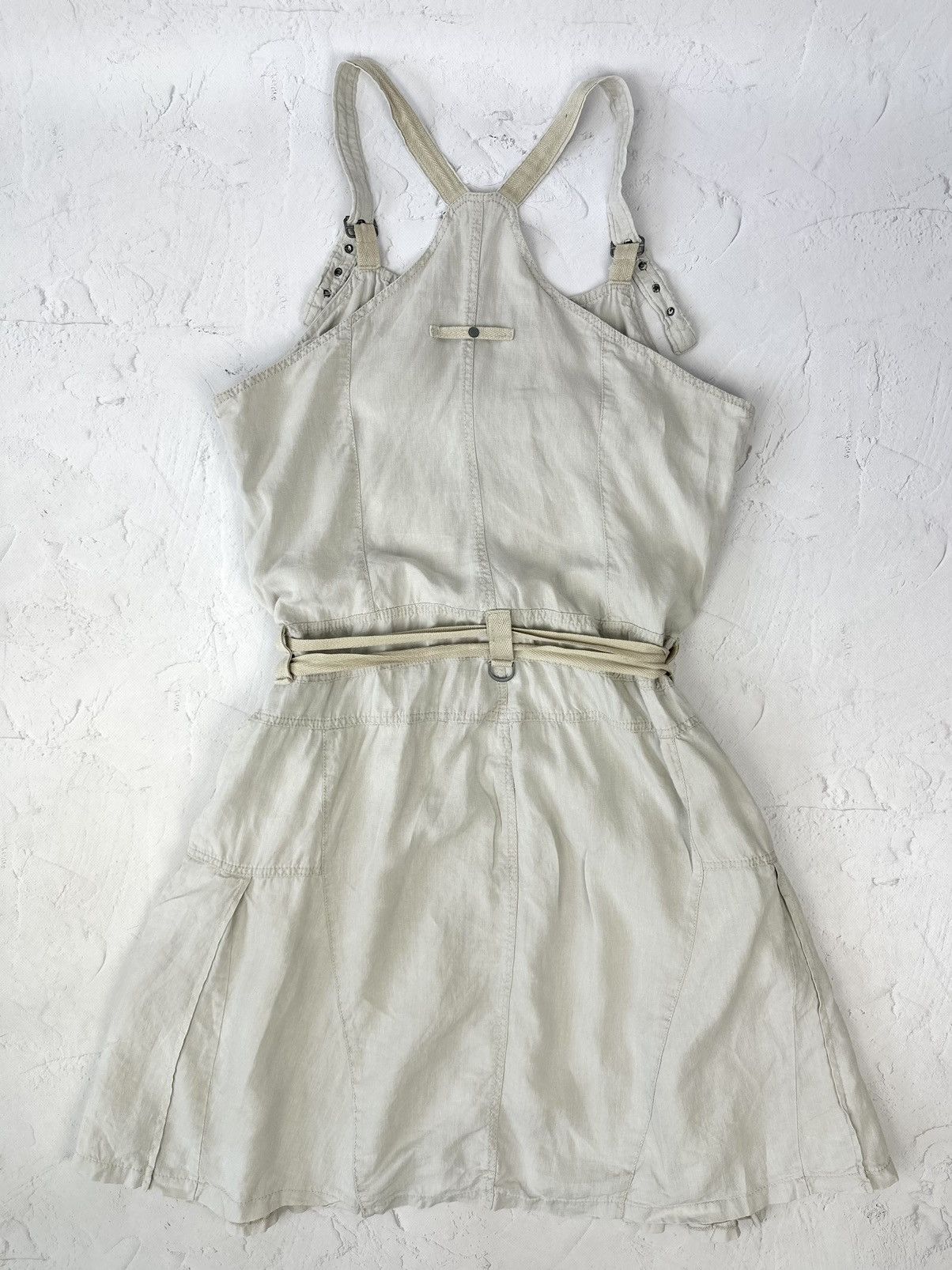 Vintage Vintage Bondage Linen Oversized Dress Size XL / US 12-14 / IT 48-50 - 6 Thumbnail