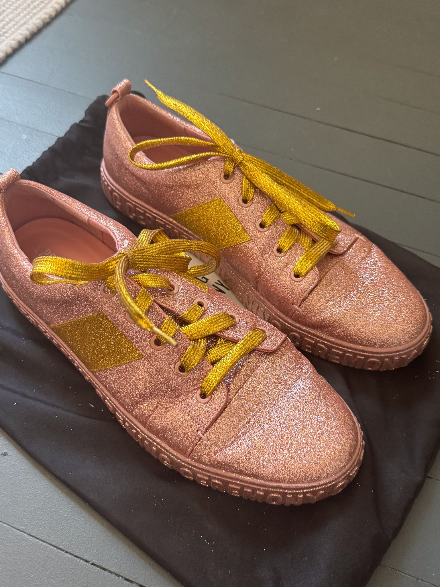 Opening Ceremony Glitter Sneakers Size US 11 / EU 44 - 6 Thumbnail