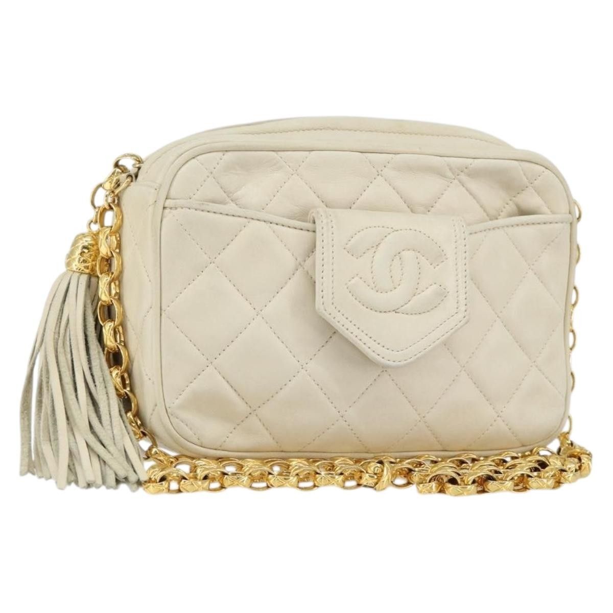 Chanel Chanel Vintage Front Pocket Camera Quilted Lambskin Size ONE SIZE - 1 Thumbnail