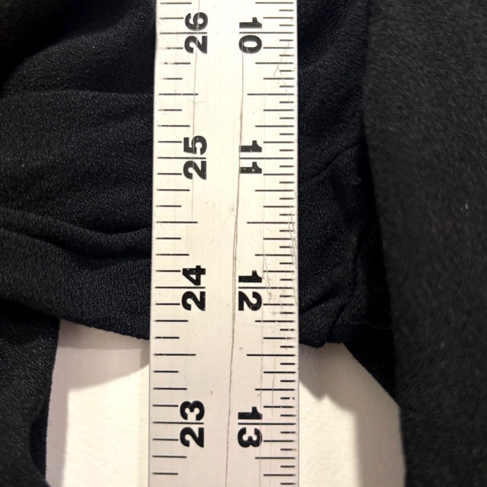 Vintage Halogen Black Ankle Trousers Elastic Waist Pockets Slim Tapered Dress Pants Size 6 Womens Modern Workwear Size 28" / US 6 / IT 42 - 4 Thumbnail