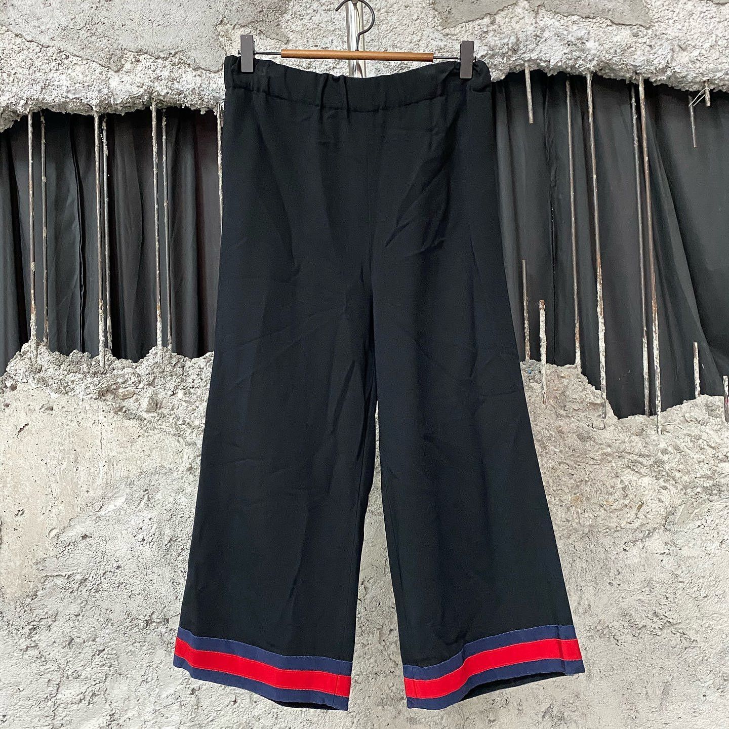 Gucci Gucci Stripe Hem Pants Size IT 38 Size 26" / US 2 / IT 38 - 1 Thumbnail