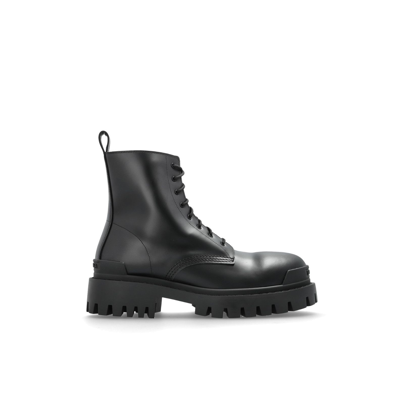 BALENCIAGA Strike Zip Black Boots New & Authentic (Men's siz