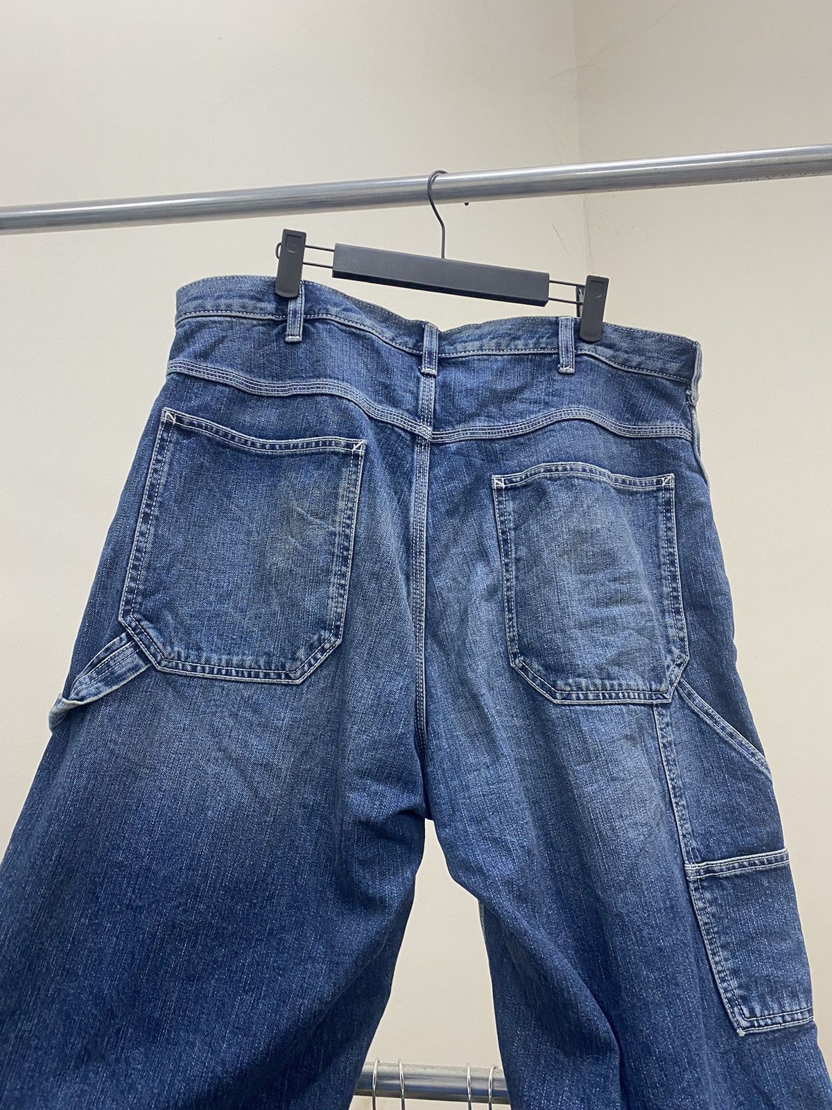 Hysteric Glamour GU JAPAN CARPENTER PANTS BAGGY WIDE LGB Size US 36 / EU 52 - 13 Thumbnail