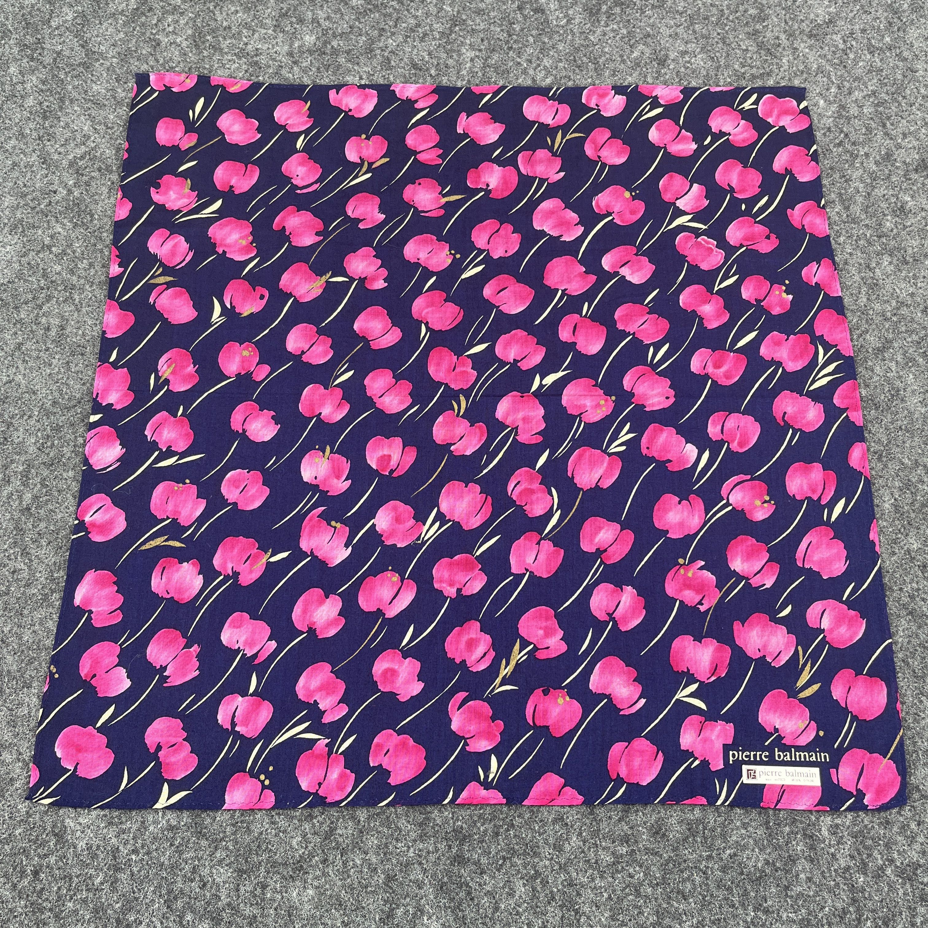 Pierre Balmain Pierre Balmain Handkerchief / Bandana / Neckerchief B247 Size ONE SIZE - 4 Thumbnail
