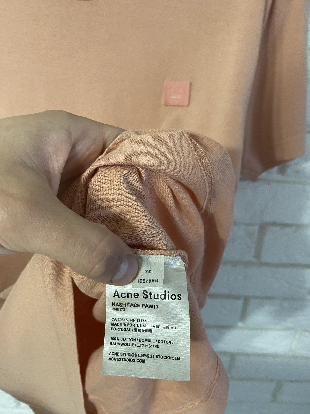 Acne Studios Acne Studios Face Logo T-Shirt Size S / US 4 / IT 40 - 4 Thumbnail