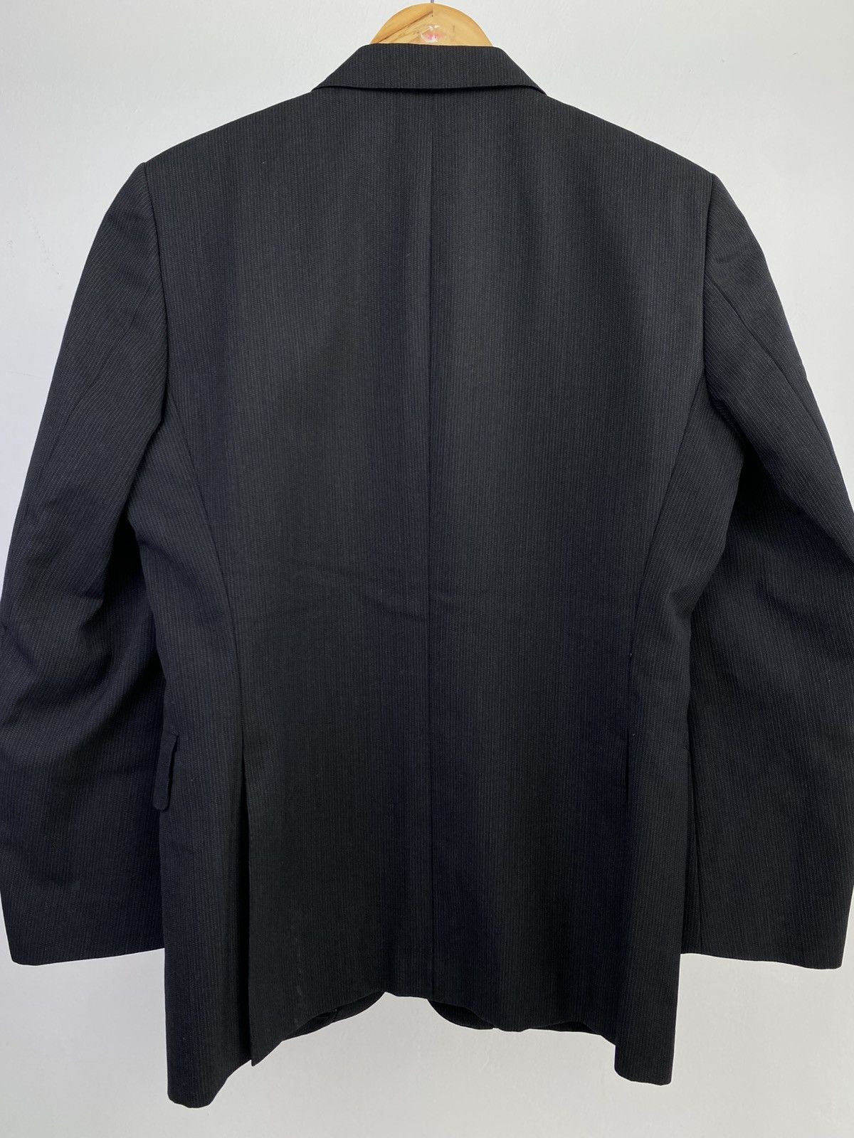 Yohji Yamamoto 90’s Vintage Yohji Design Studio Pinstripe Blazer Jacket Size US M / EU 48-50 / 2 - 10 Thumbnail