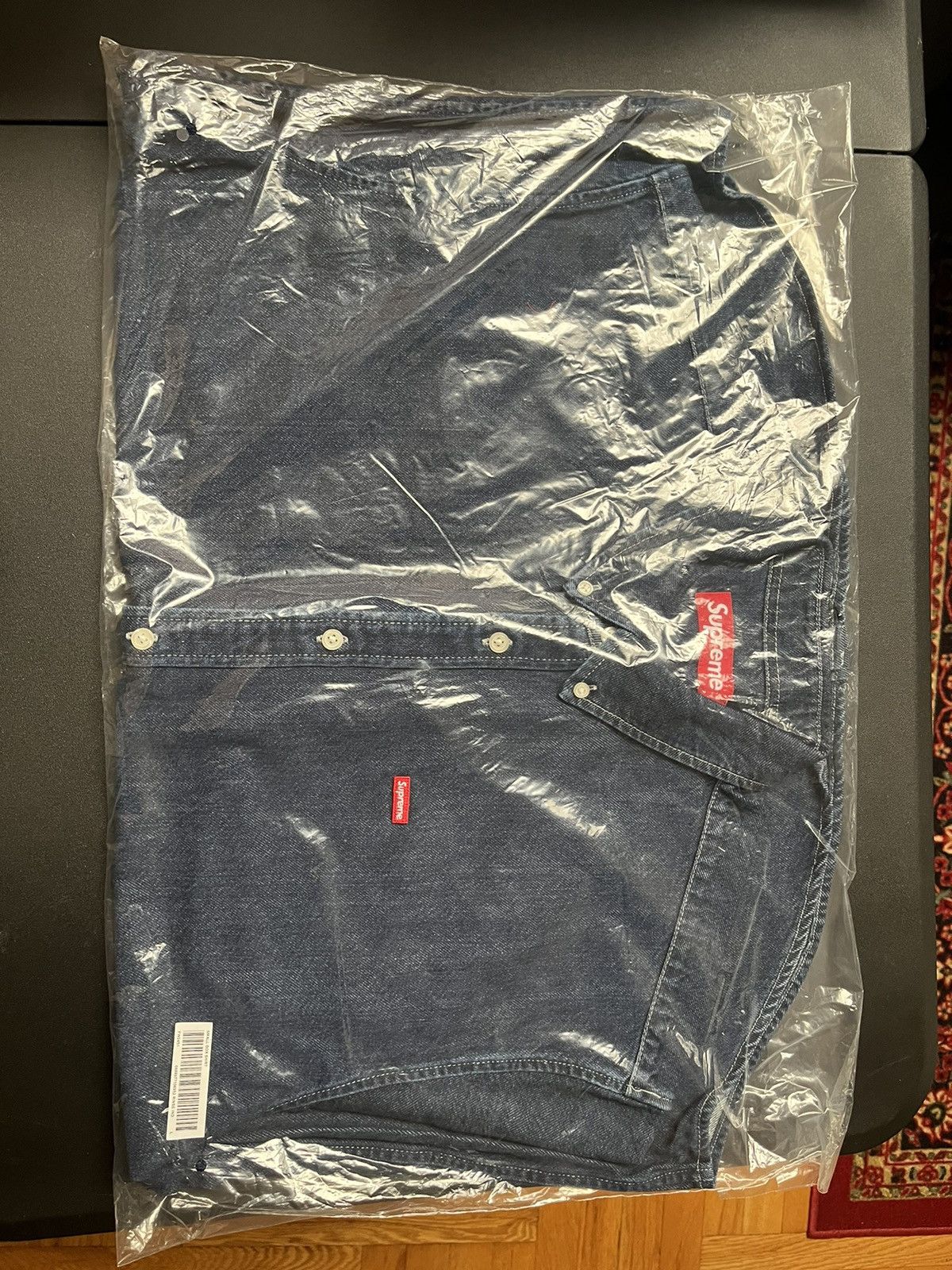 Supreme Supreme Denim Bogo Shirt FW24 Size US L / EU 52-54 / 3 - 2 Thumbnail