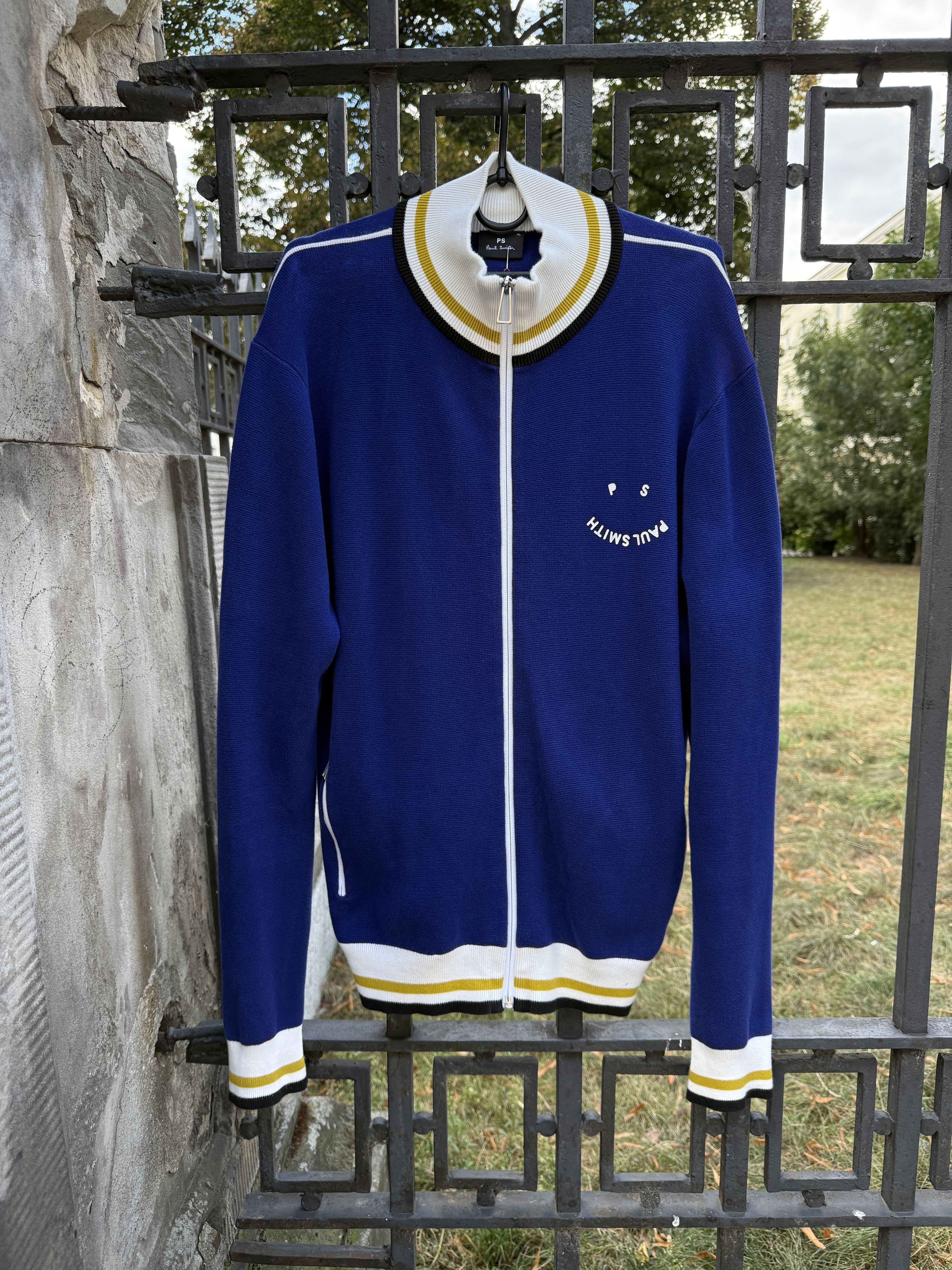 Paul Smith Paul Smith navy zip-up track jacket - XL Size US XL / EU 56 / 4 - 1 Thumbnail
