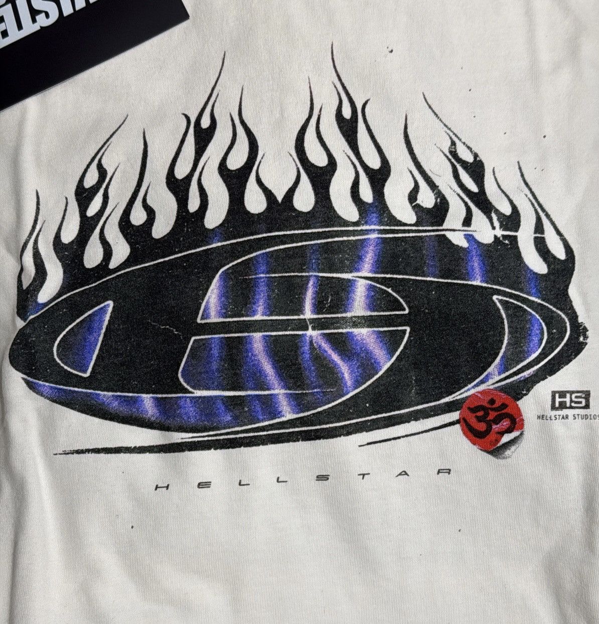 HELLSTAR Hellstar Blue Flame "H" Long Sleeve XL Size US XL / EU 56 / 4 - 2 Thumbnail