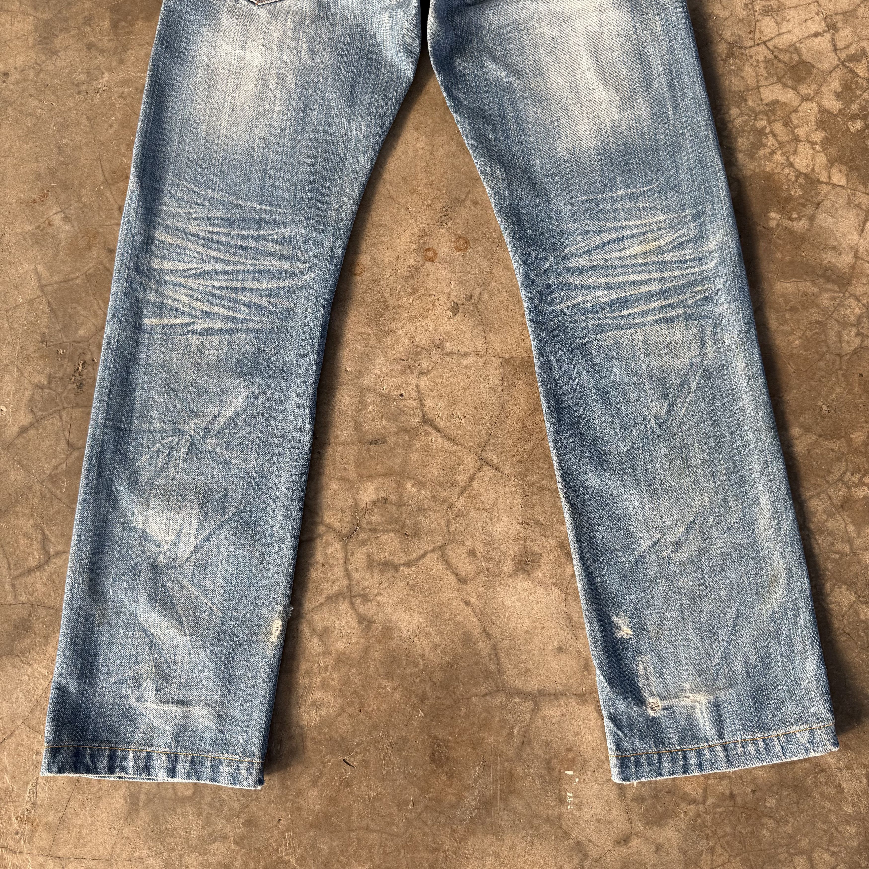 Gotcha Vintage Gotcha Faded Denim Jean Pants Size US 32 / EU 48 - 10 Thumbnail