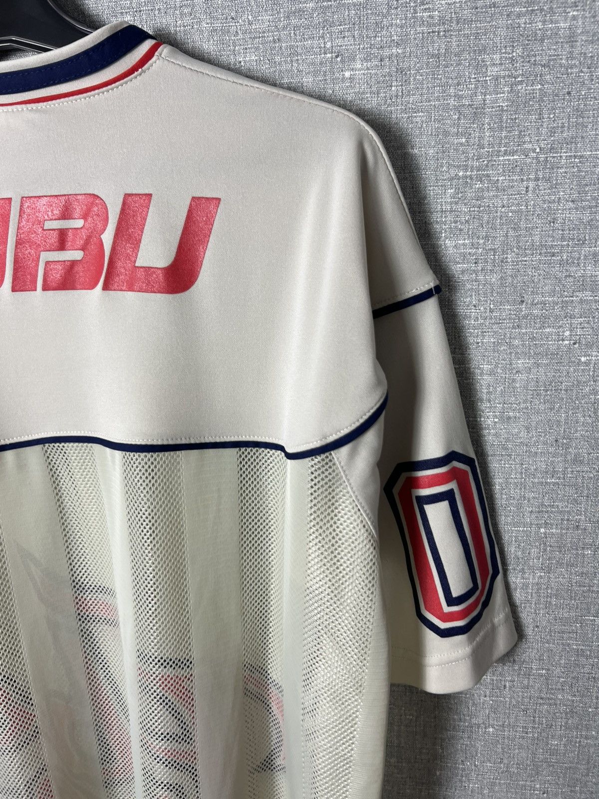 Fubu × Rap Tees Vintage Mesh Jersey T-Shirt FUBU 05 Big Logo Size L Size US L / EU 52-54 / 3 - 12 Thumbnail