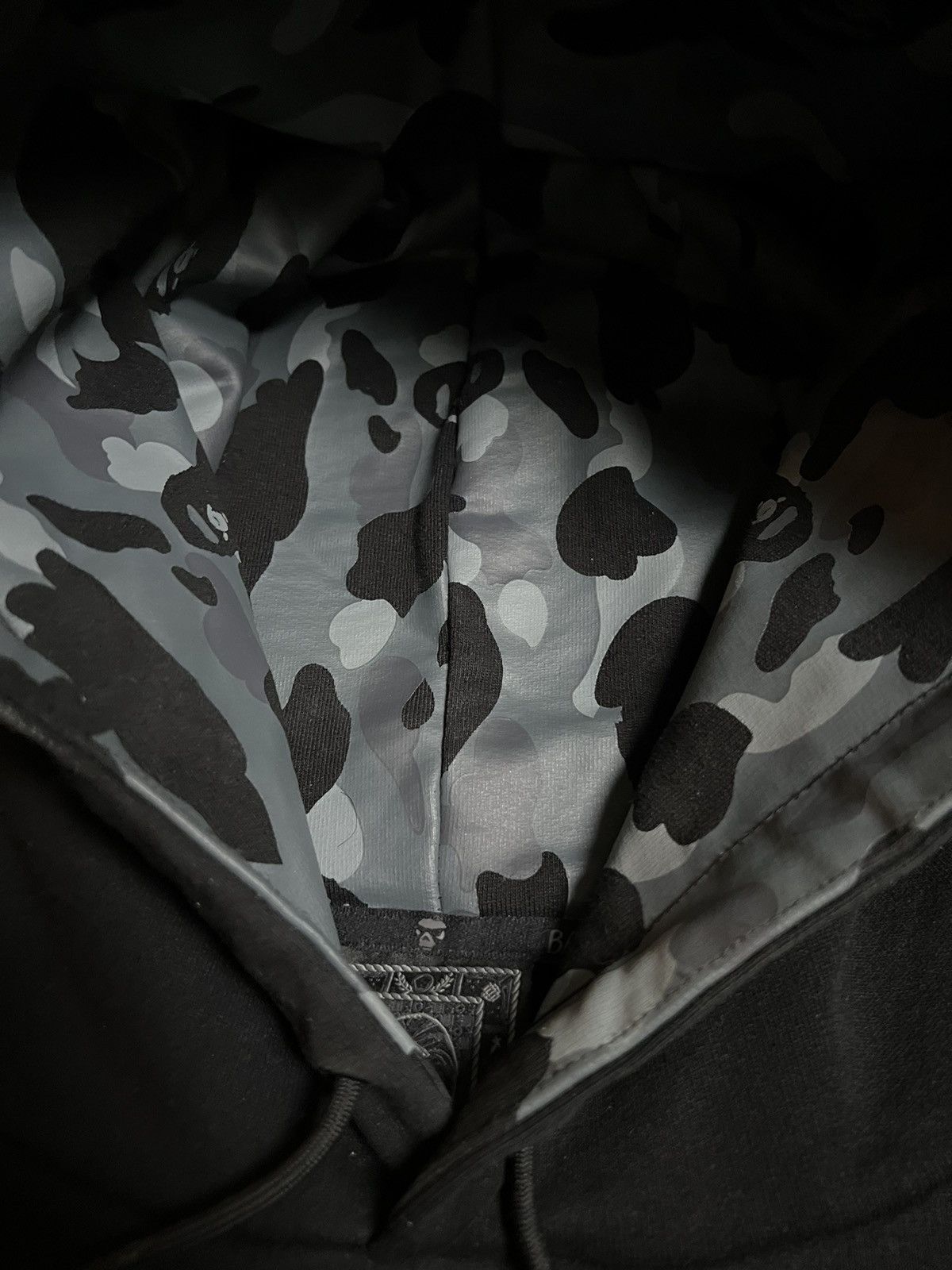 Bape BAPE Black by A Bathing Ape Black Crystal Pullover Hoodie Size US M / EU 48-50 / 2 - 4 Thumbnail