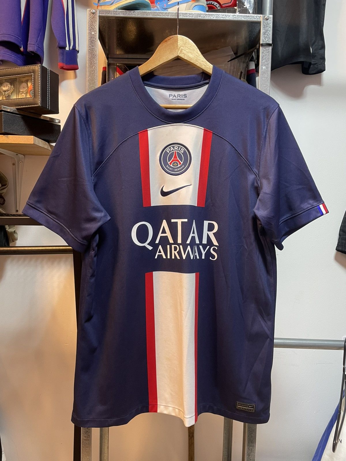 Nike × Vintage 2022-2023 Paris Saint-Germian MESSI 30 Home Kit Size US L / EU 52-54 / 3 - 1 Thumbnail